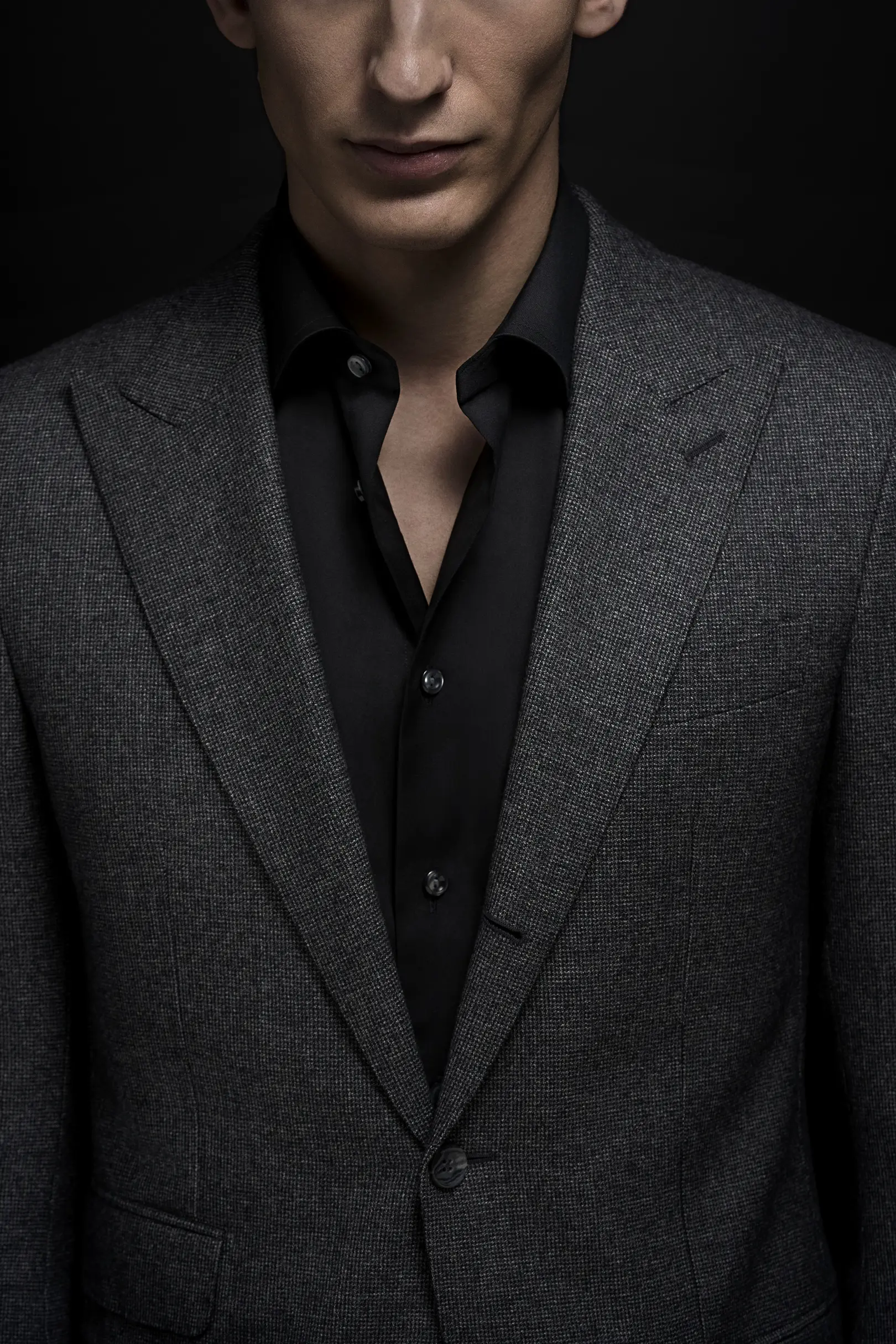 Eton - black shirt signature twill