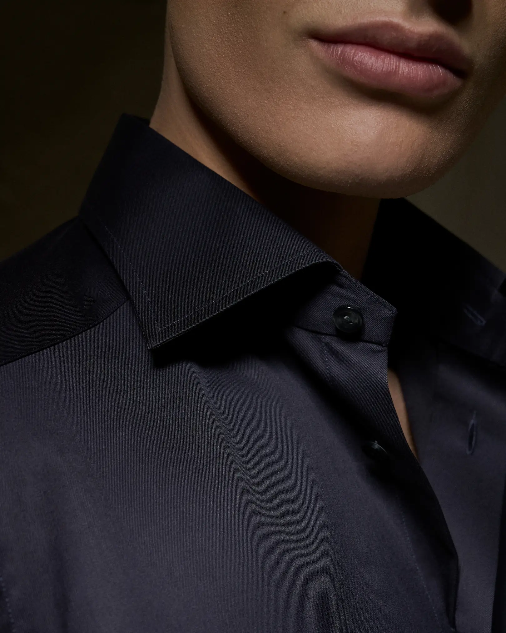 Eton - Dark Blue Signature Twill Shirt