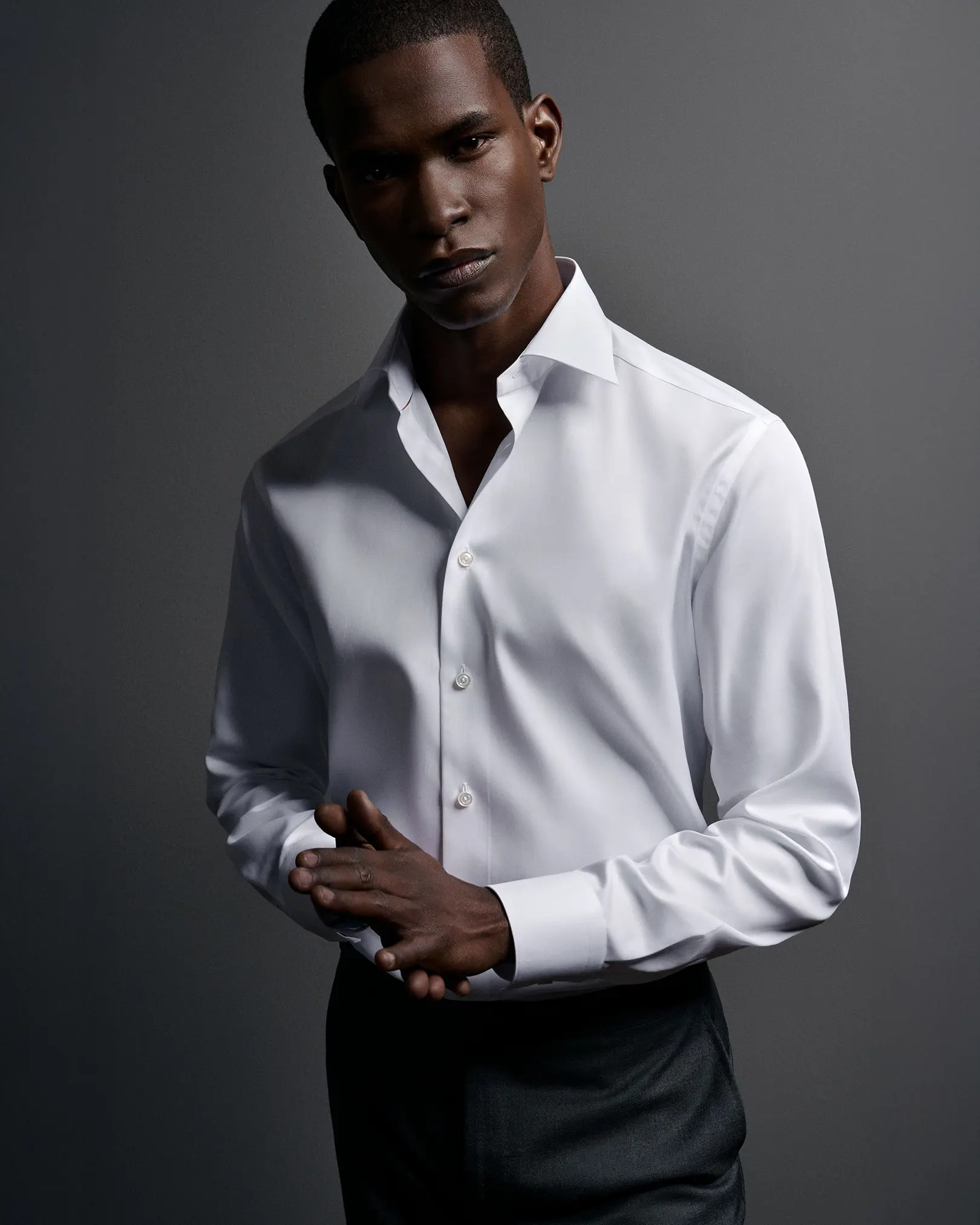 Eton - Weißes Signature-Twill-Hemd
