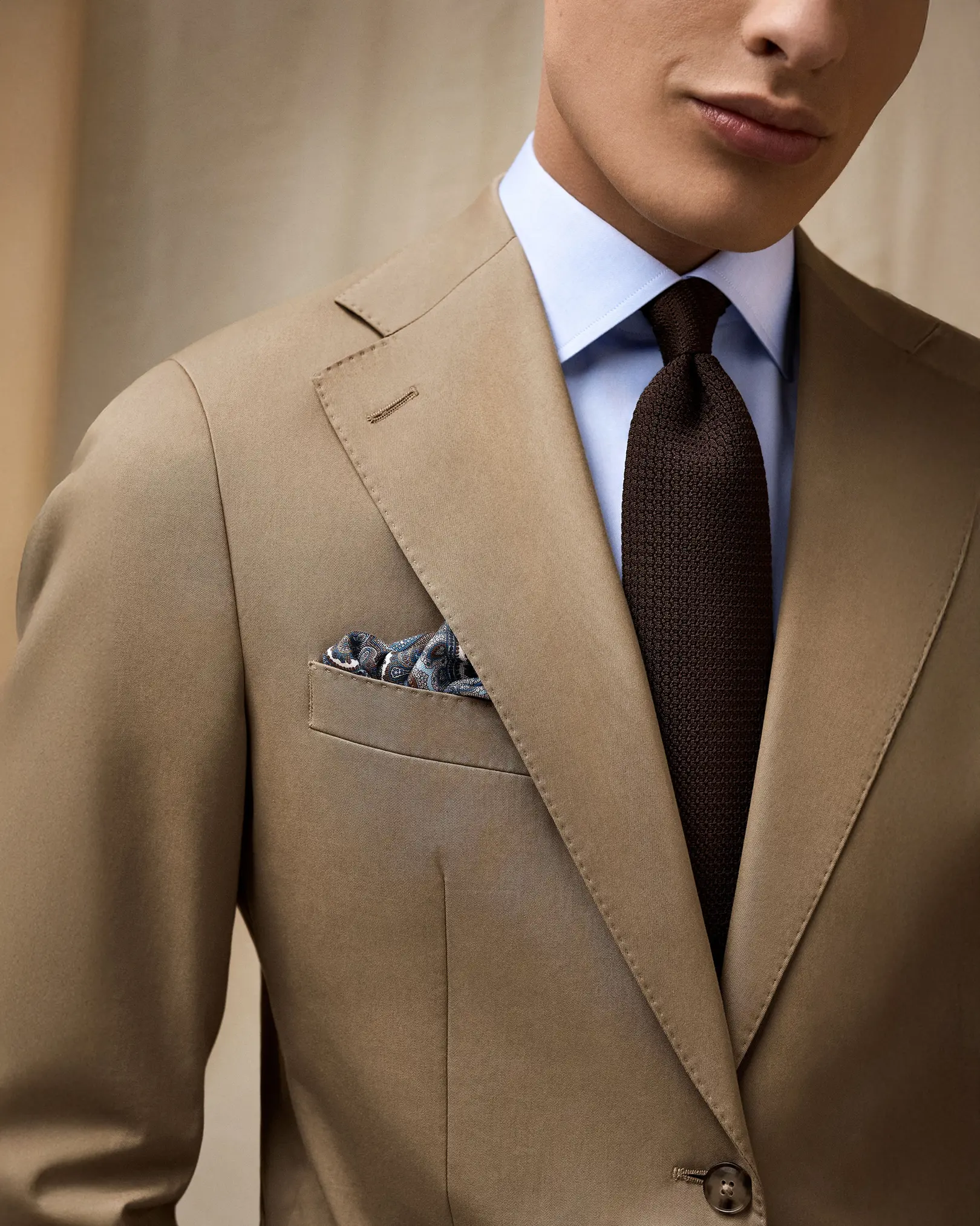 Eton - Hellblaues Signature-Twill-Hemd