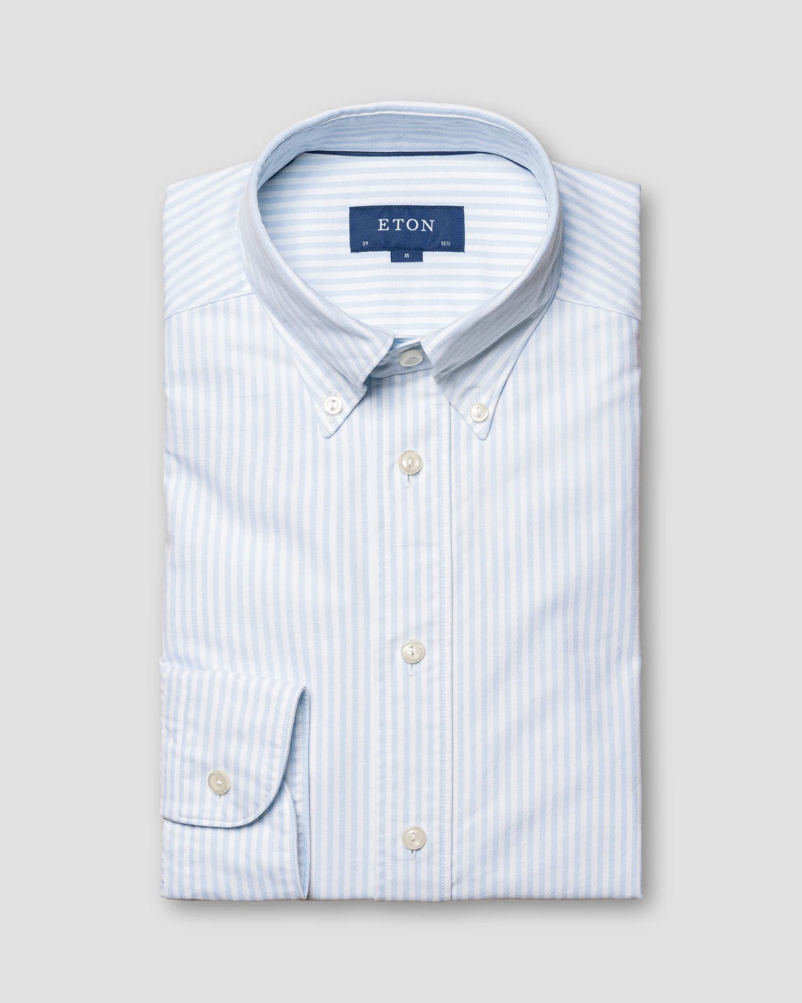 Eton - button down light blue oxford