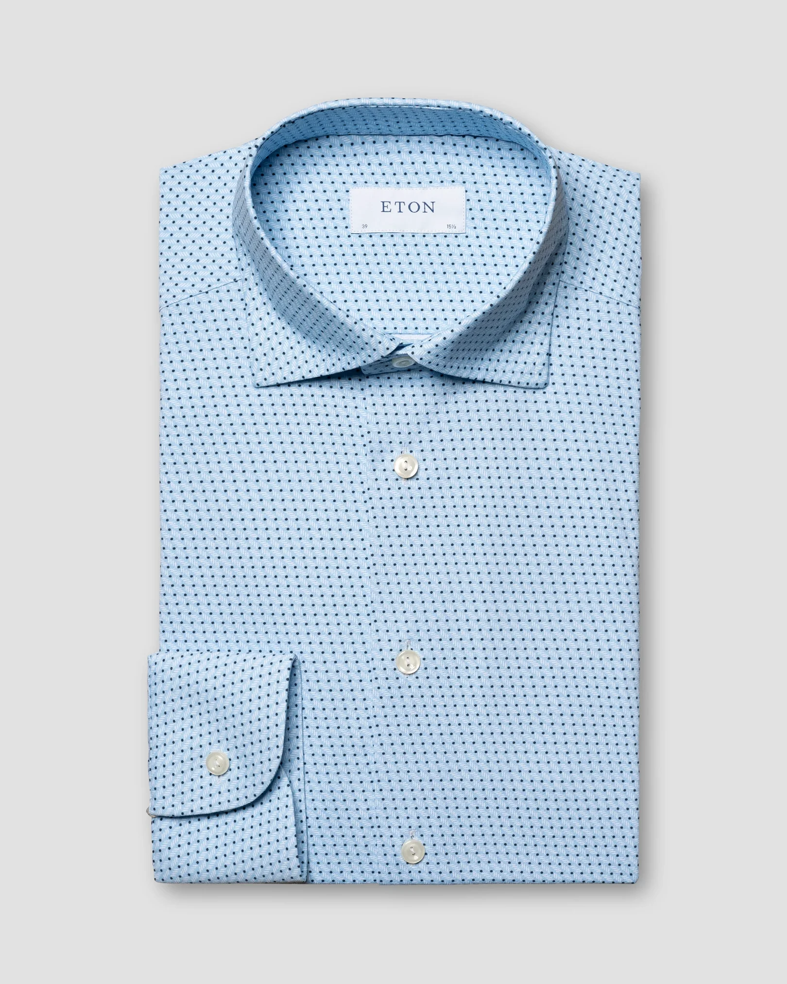Eton - four way strech micro dotted