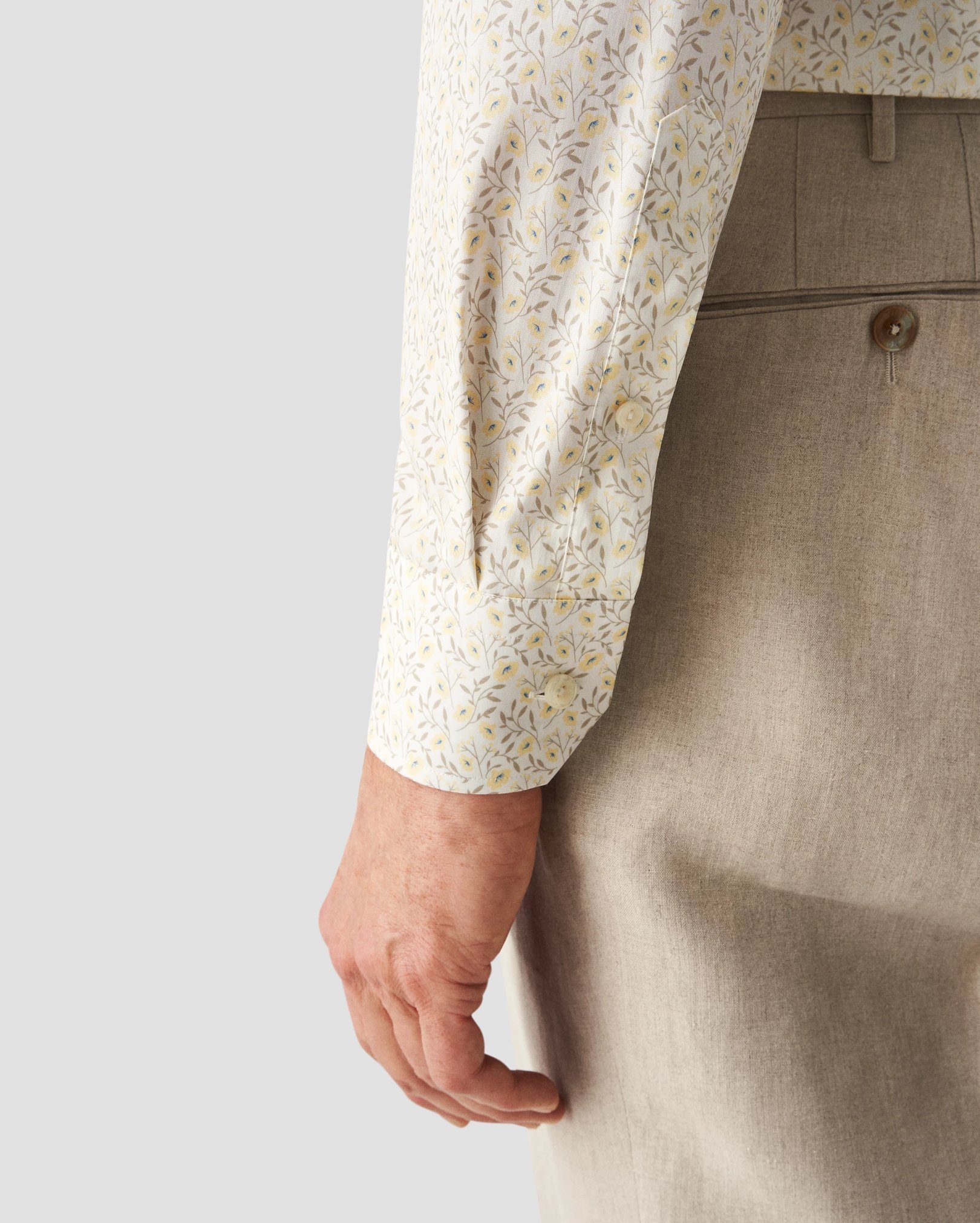 Eton - yellow poplin