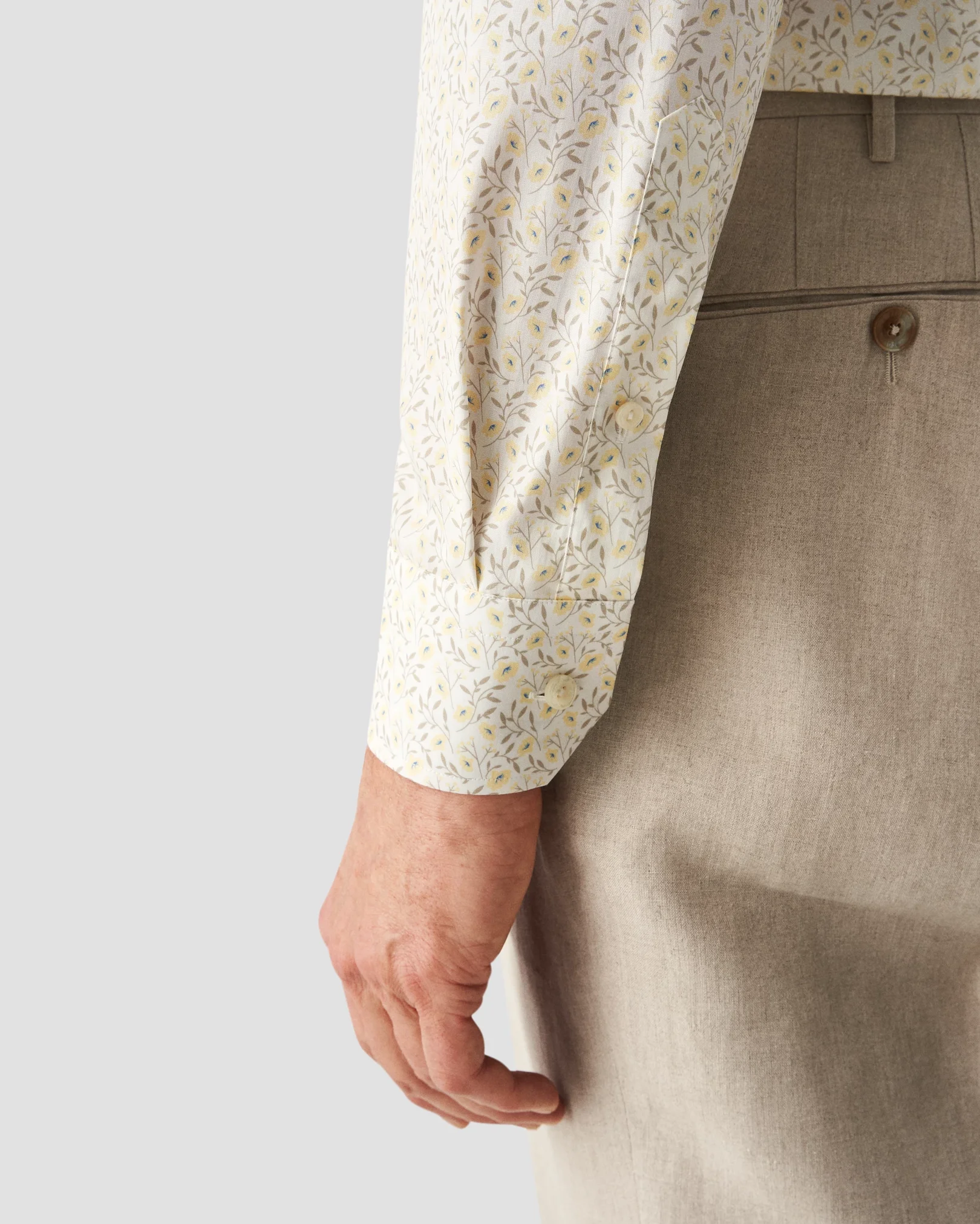 Eton - yellow poplin