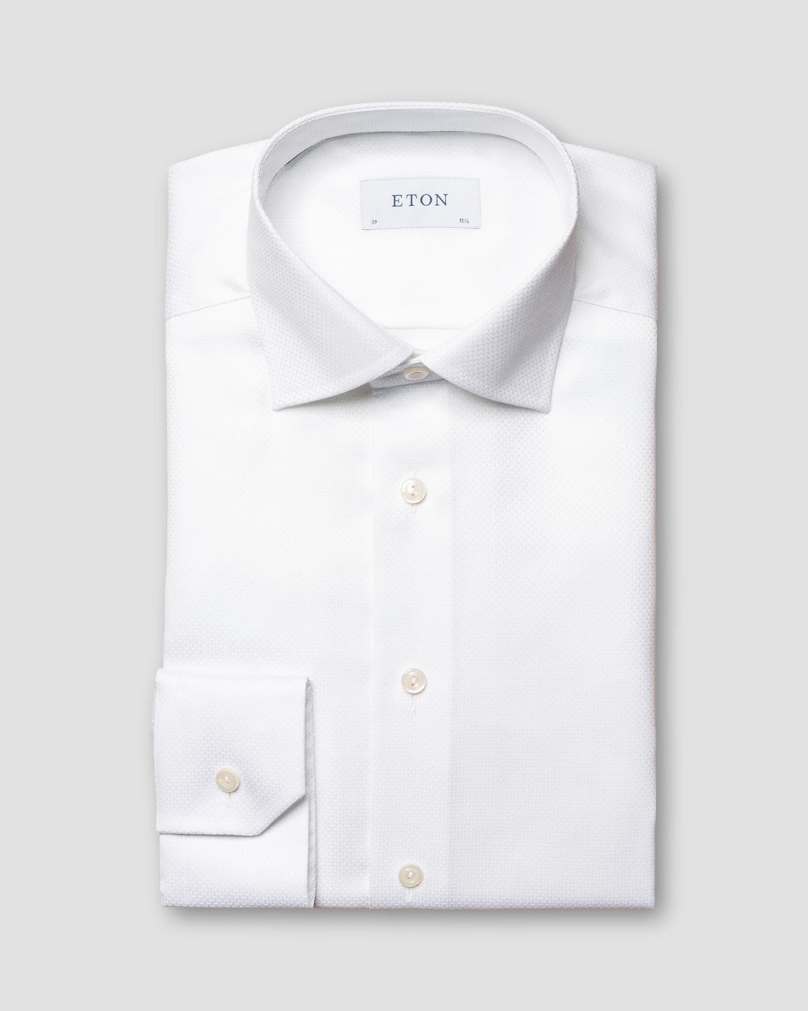 Eton - white dobby