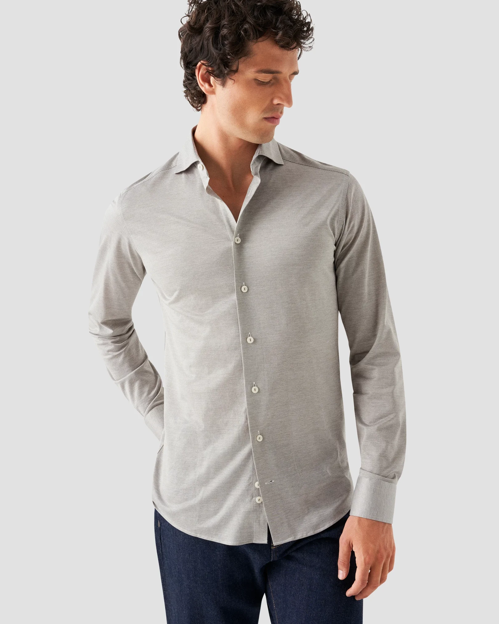 Eton - mid green knit king