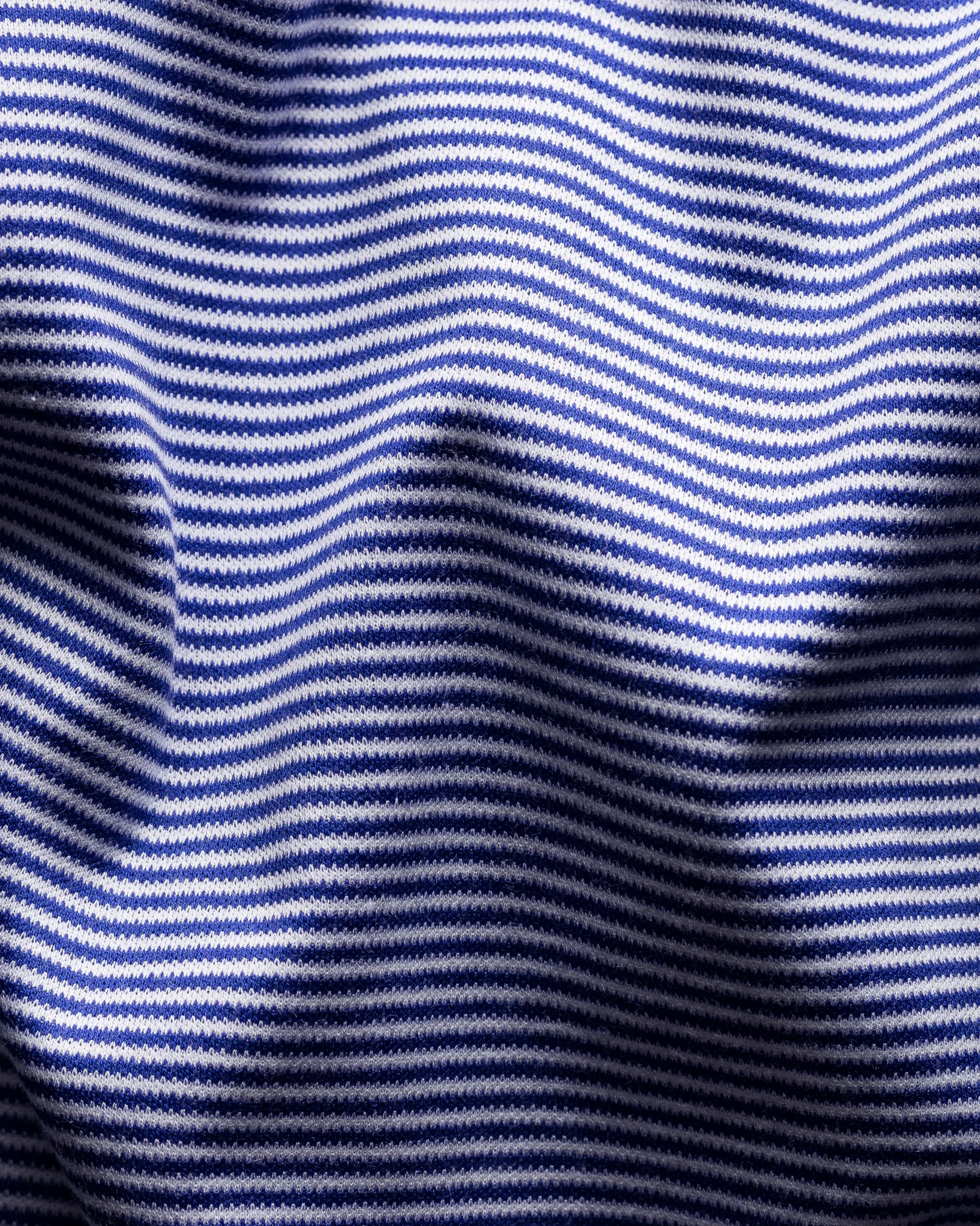 Eton - dark blue interlock t shirt