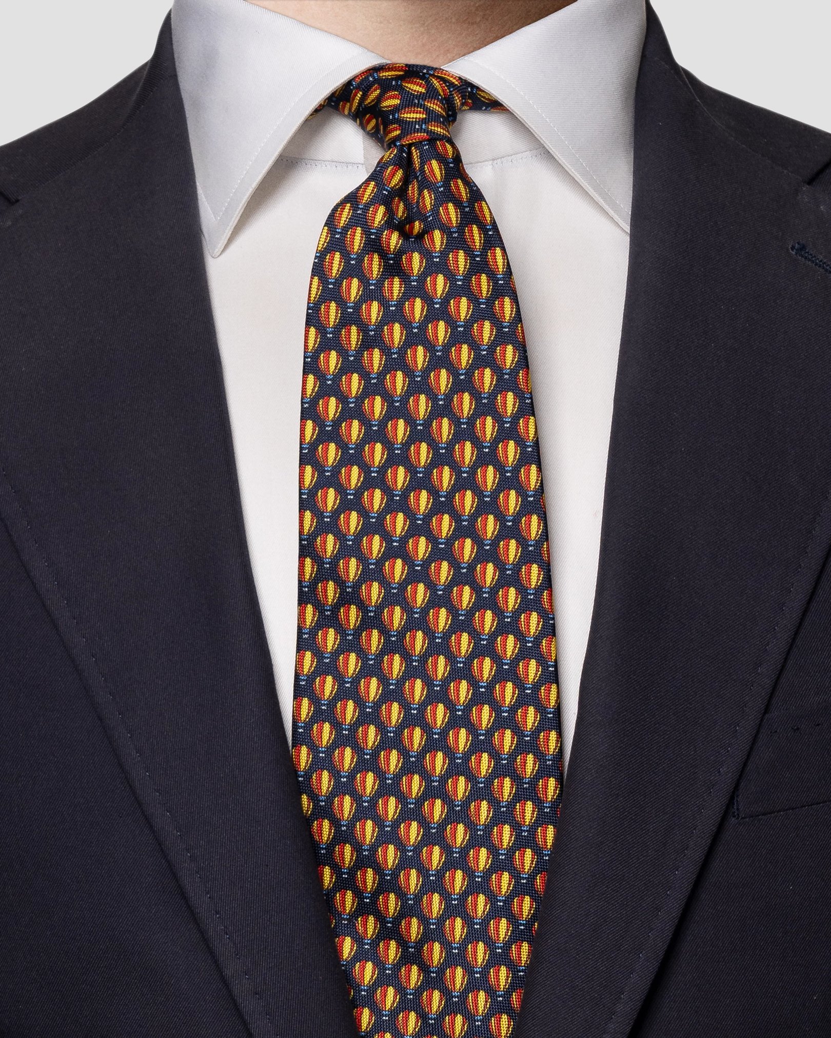 Eton - dark blue balloon tie