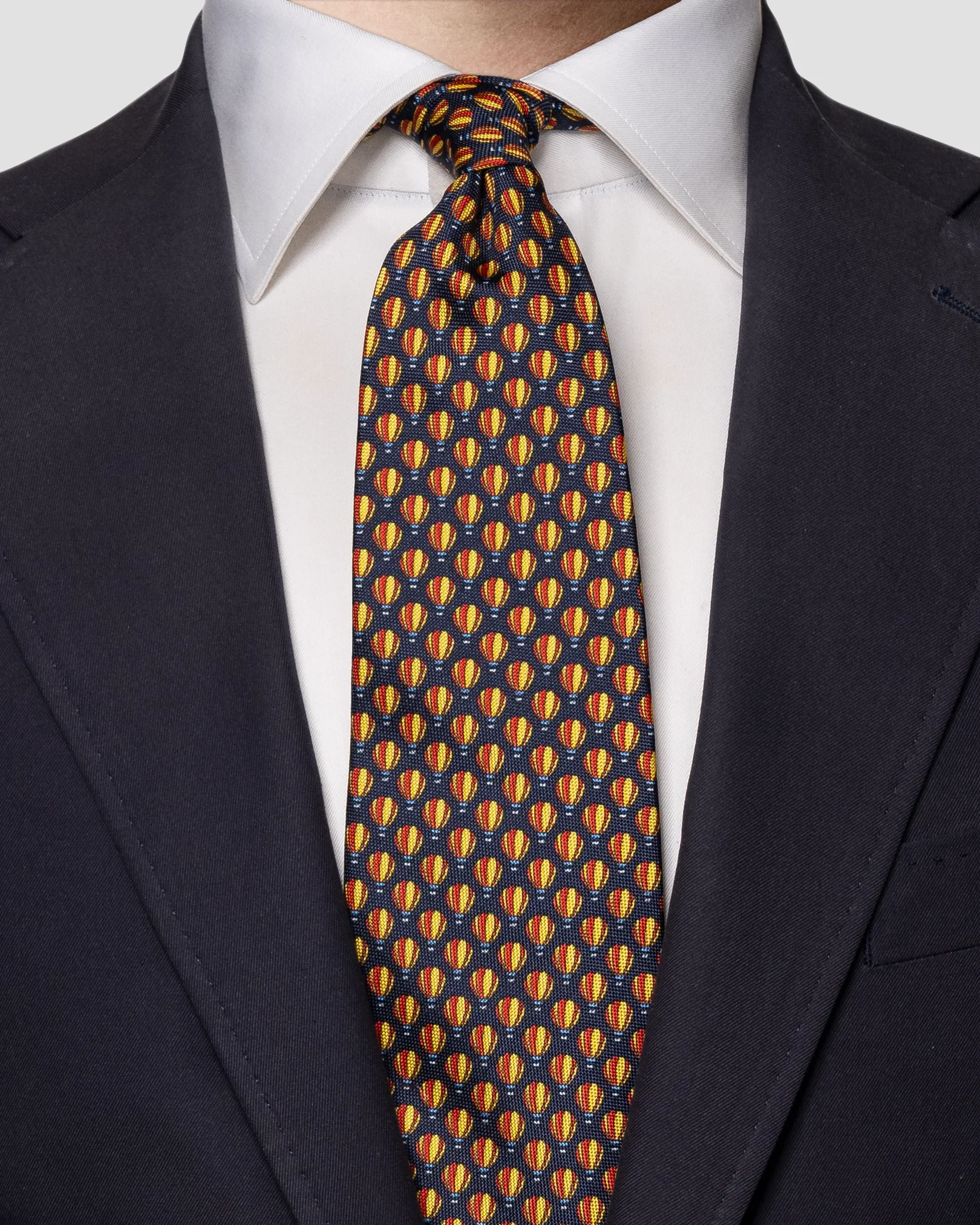 Eton - dark blue balloon tie
