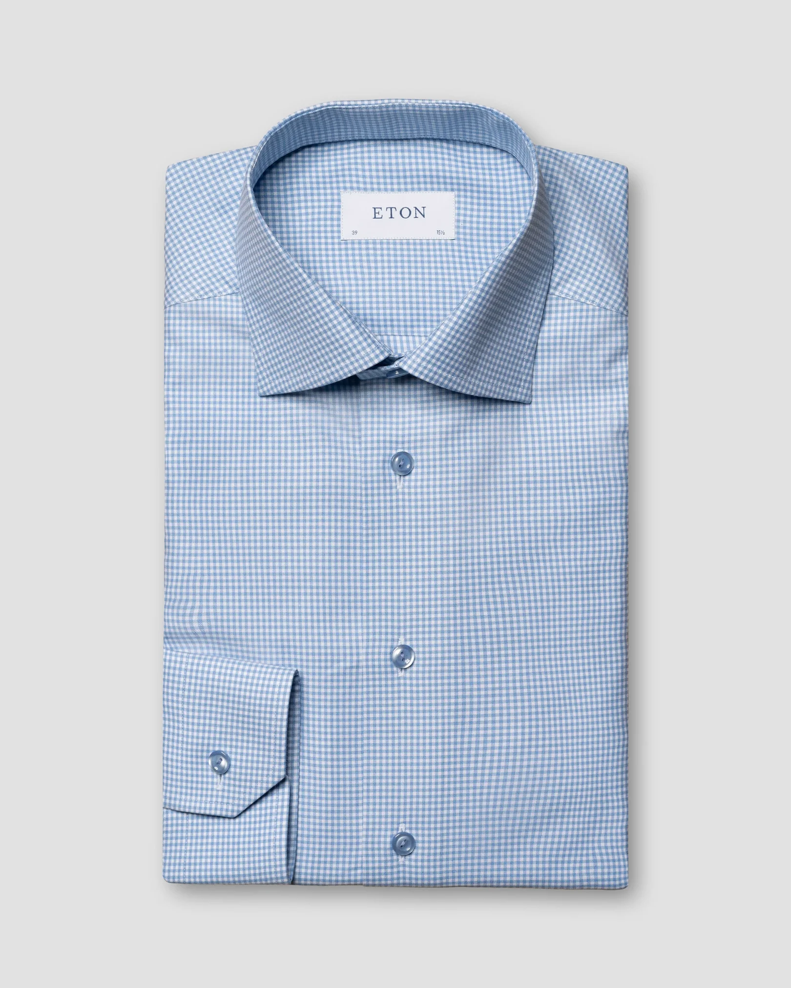 Eton - light blue cottontencel cut away