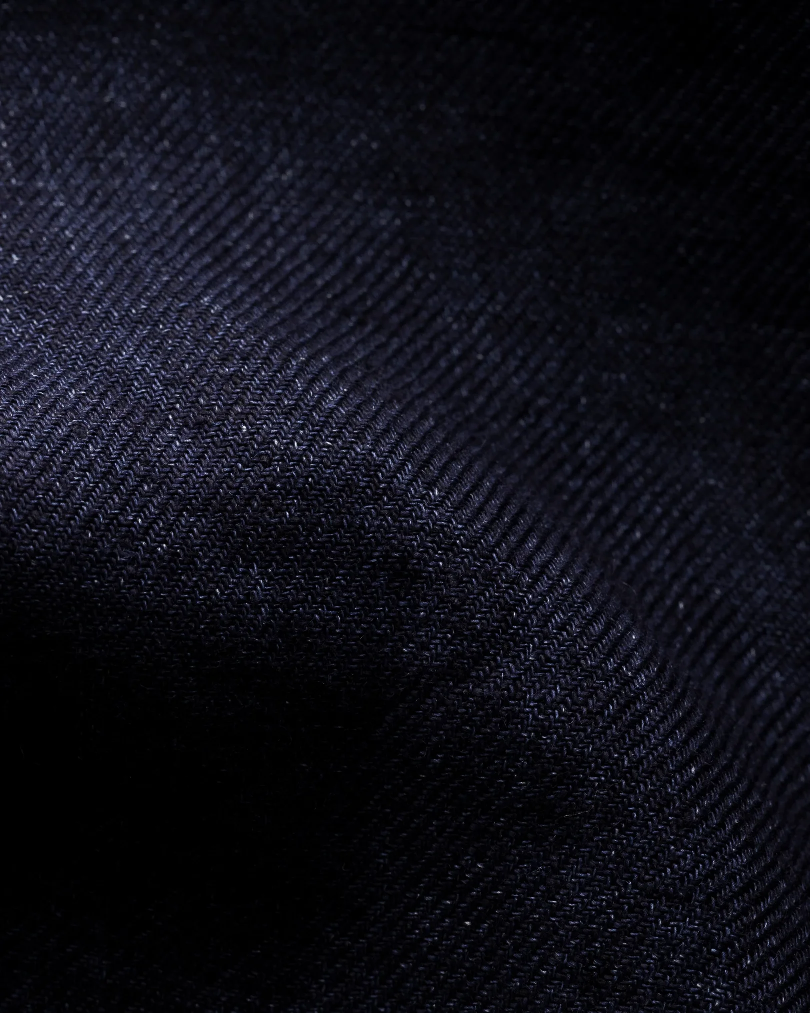 Eton - dark blue linen overshirt