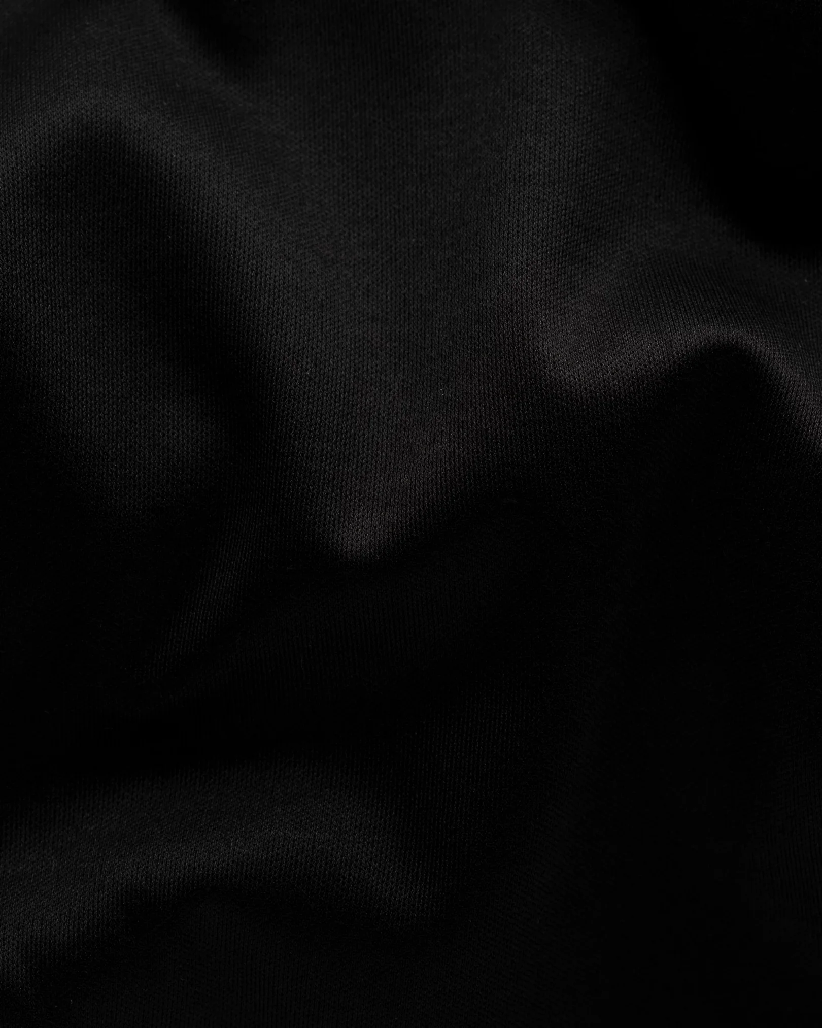 Eton - black solid colored jersey