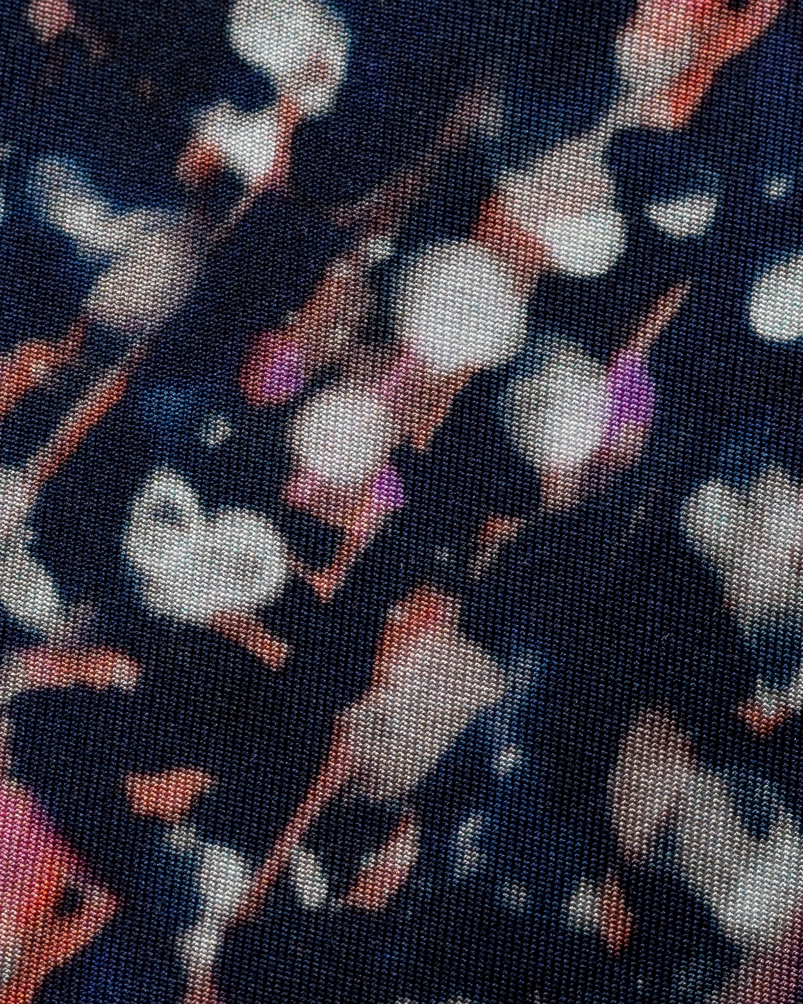 Eton - dark blue silk tie scarf