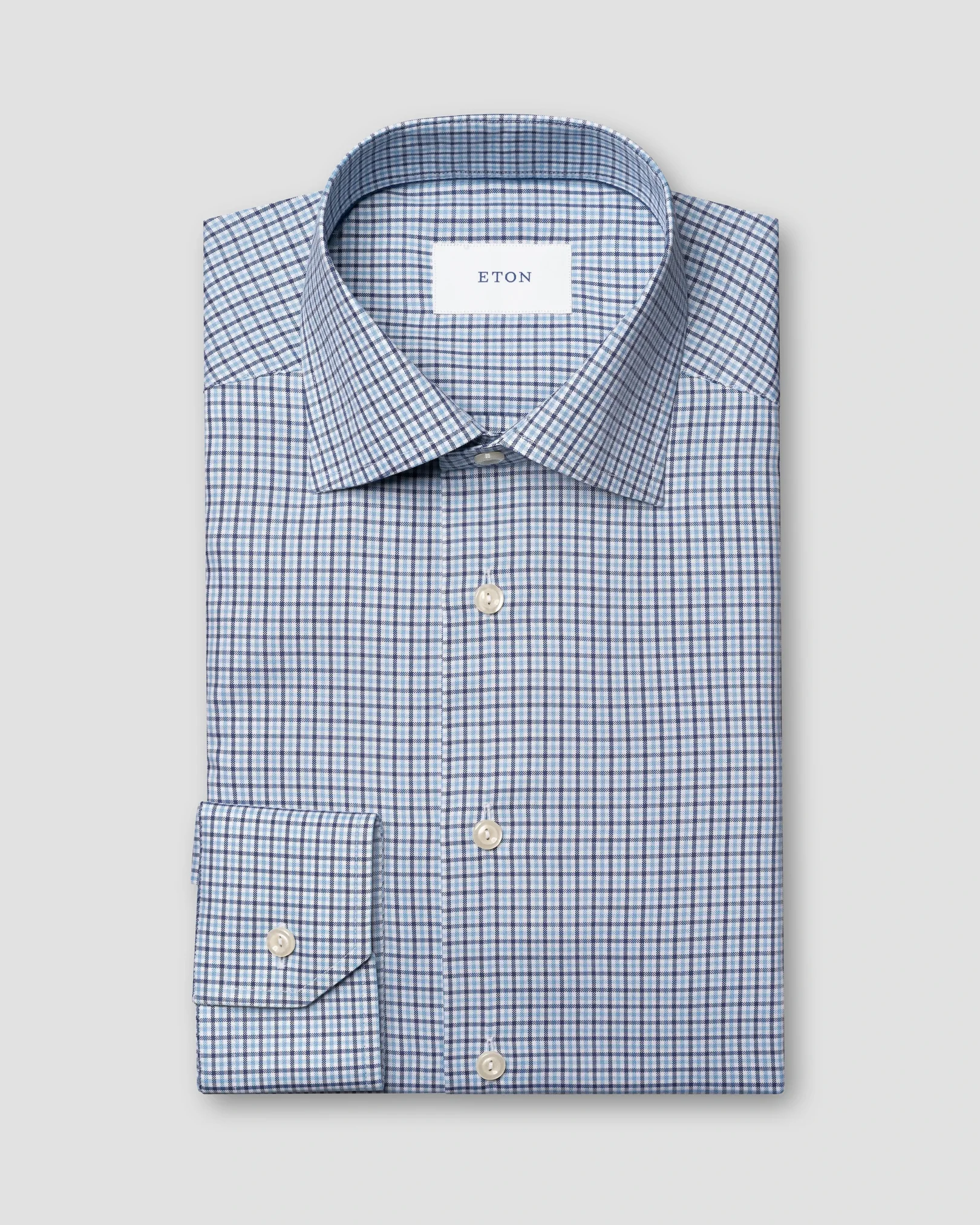 Eton - Kariertes Signature-Oxford-Hemd
