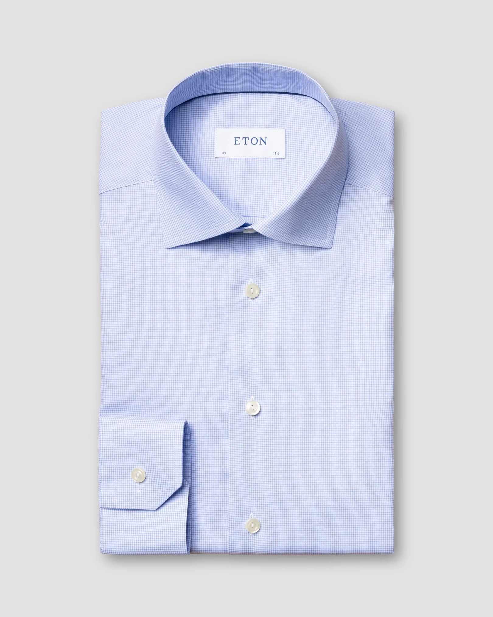 Eton - blue fine twill