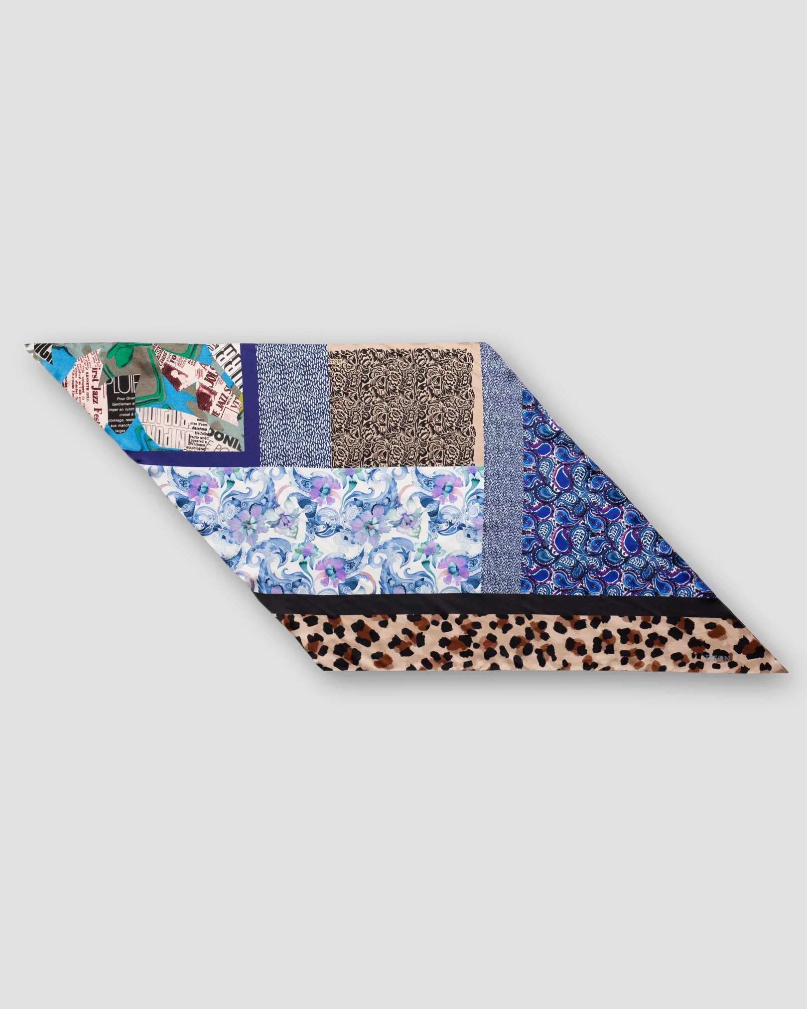 Eton - patchwork losange scarf