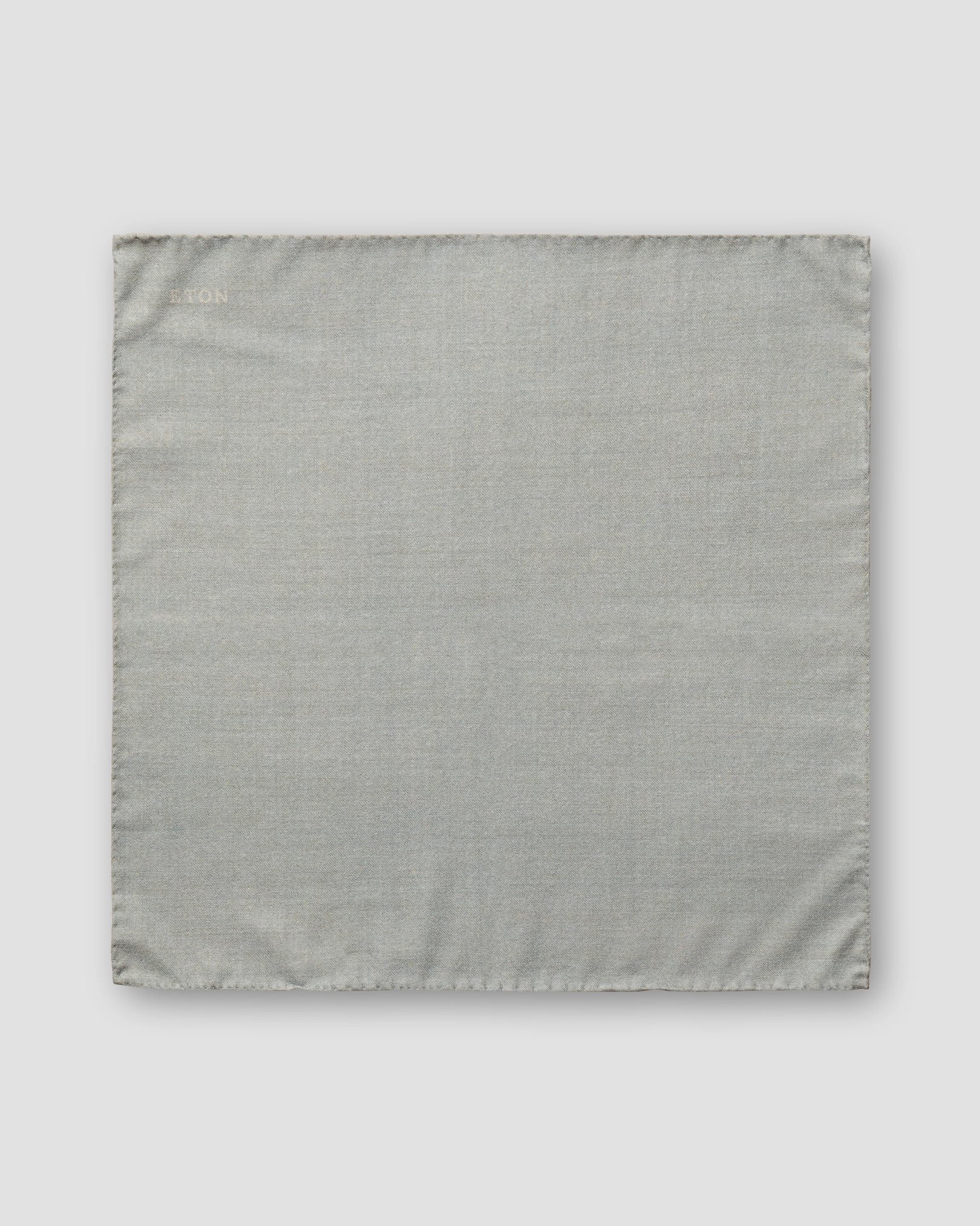Eton - greyish blue wool pocket square