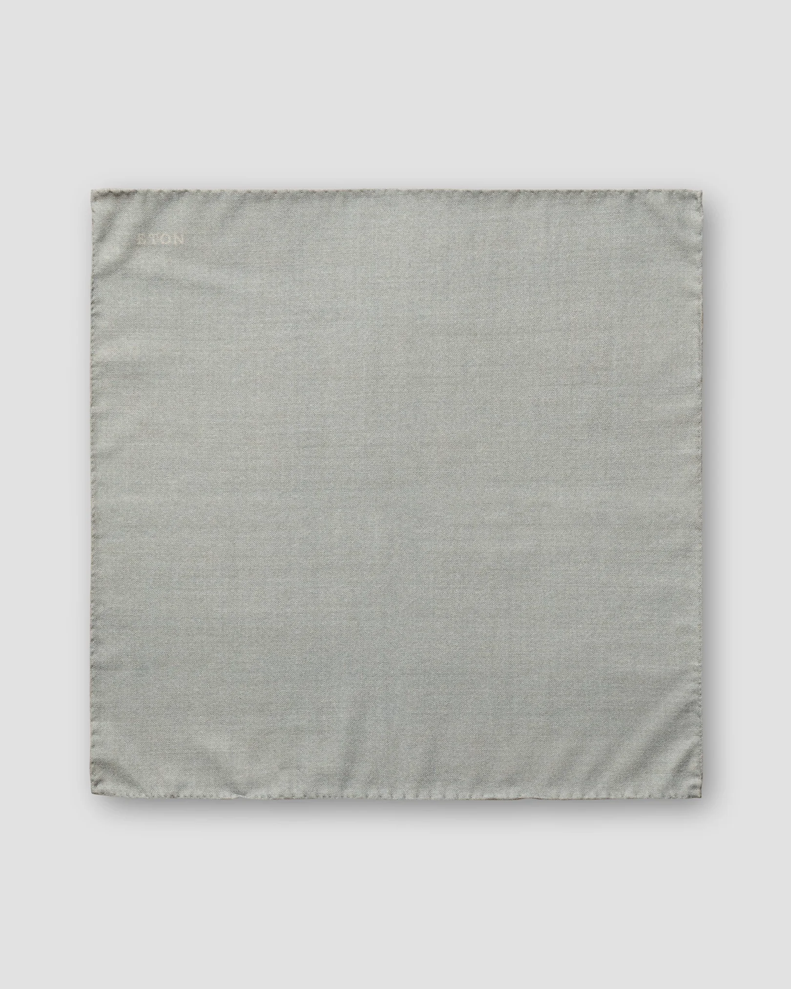 Eton - greyish blue wool pocket square