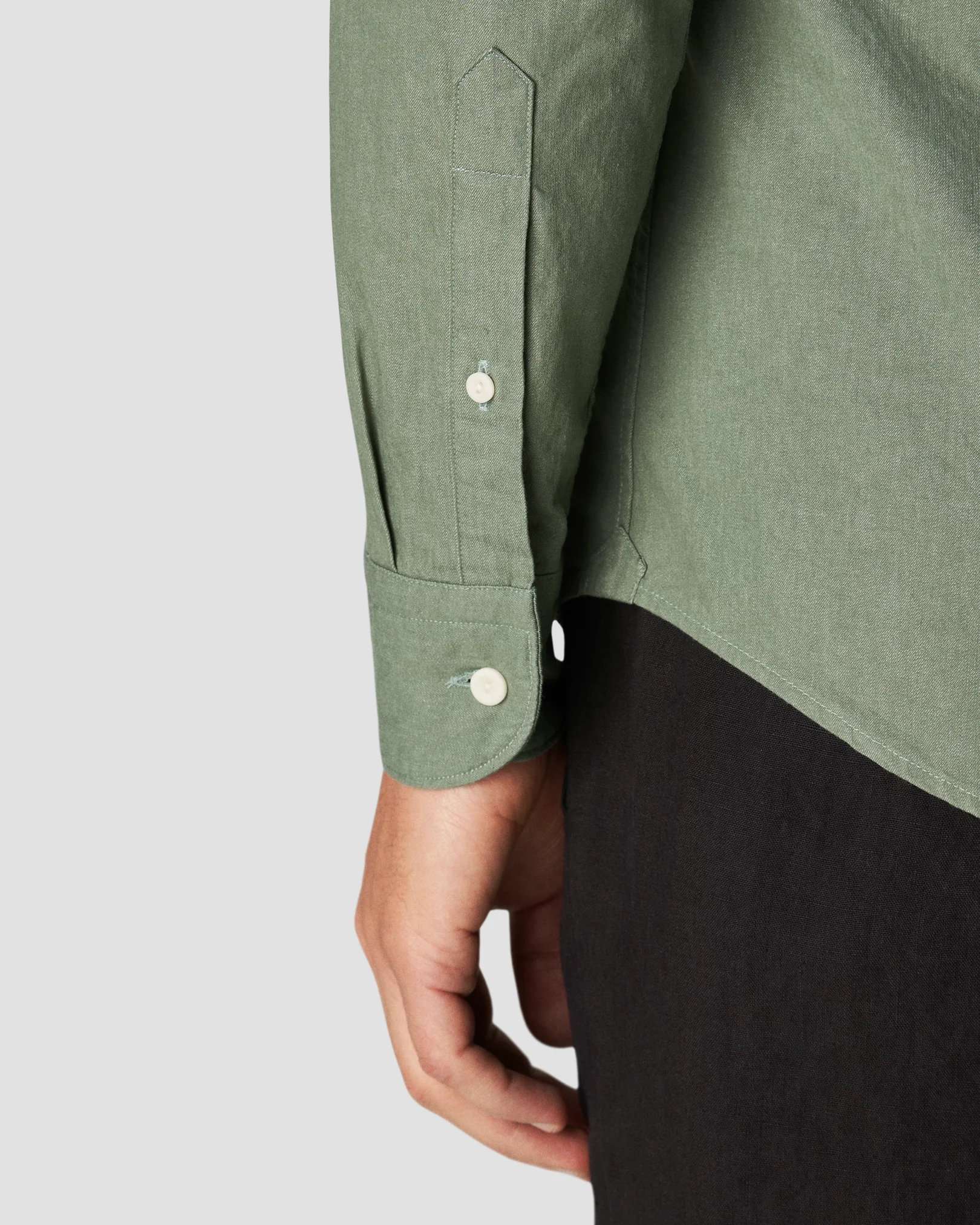 Eton - mid green heavy twill