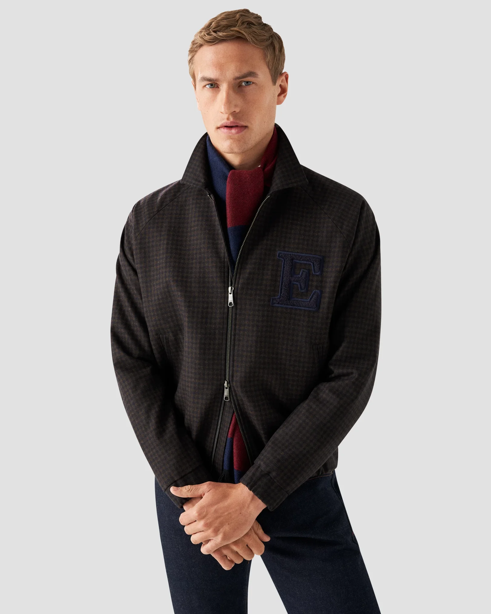 Eton - eton varsity jacket