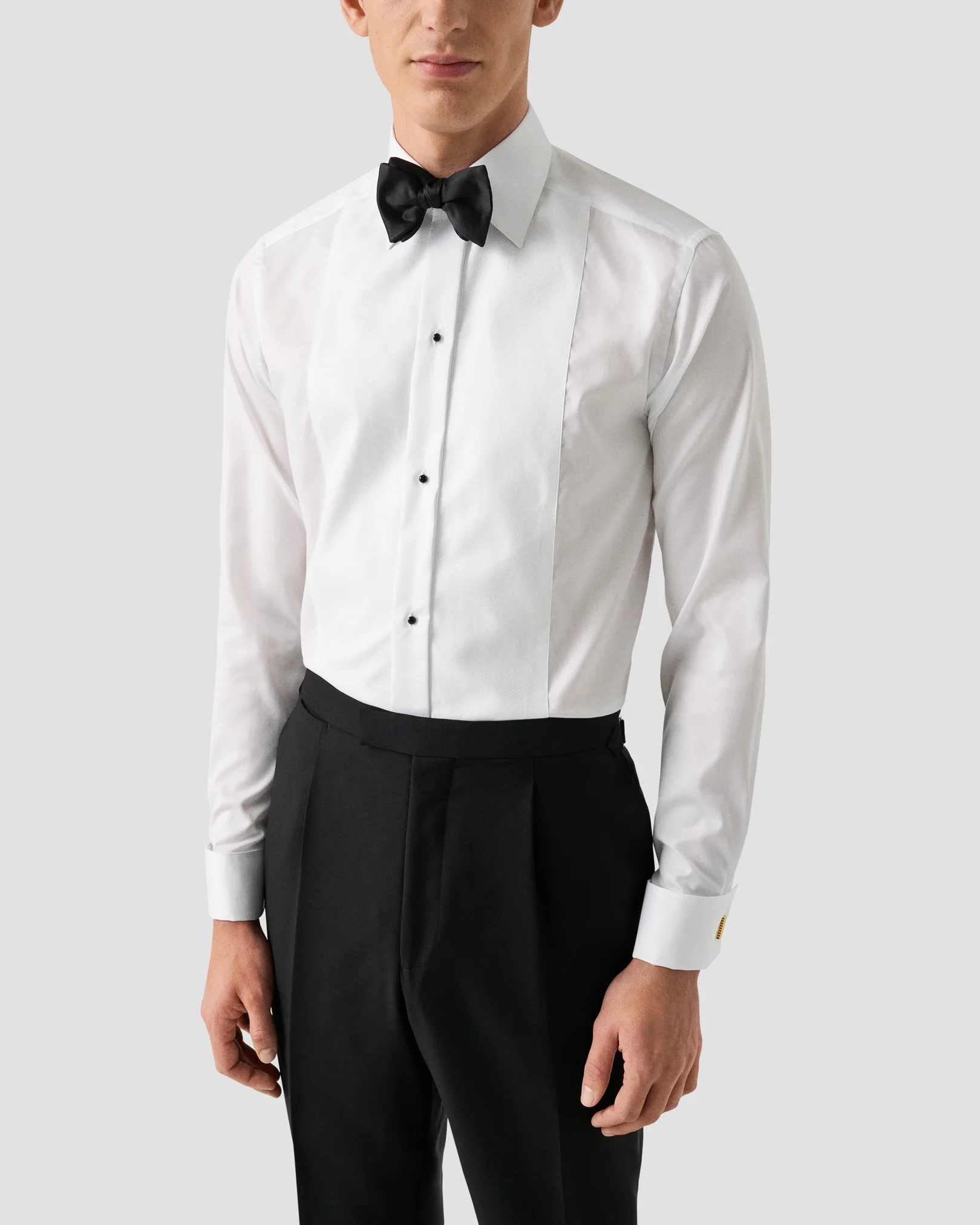 Eton - Dobby Bib-Front Shirt
