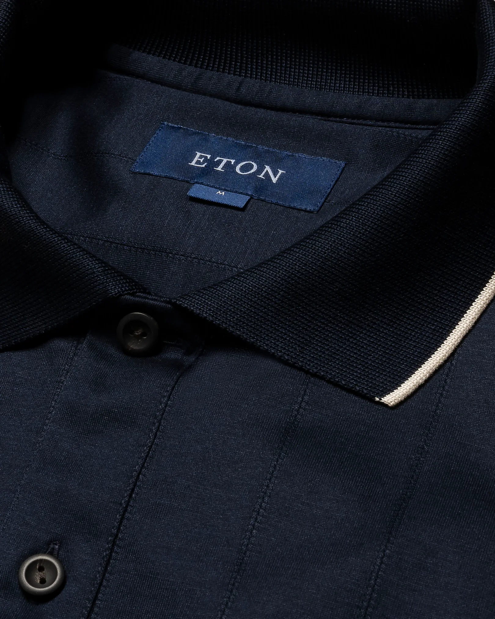 Eton - navy blue knittedjersey long sleeve