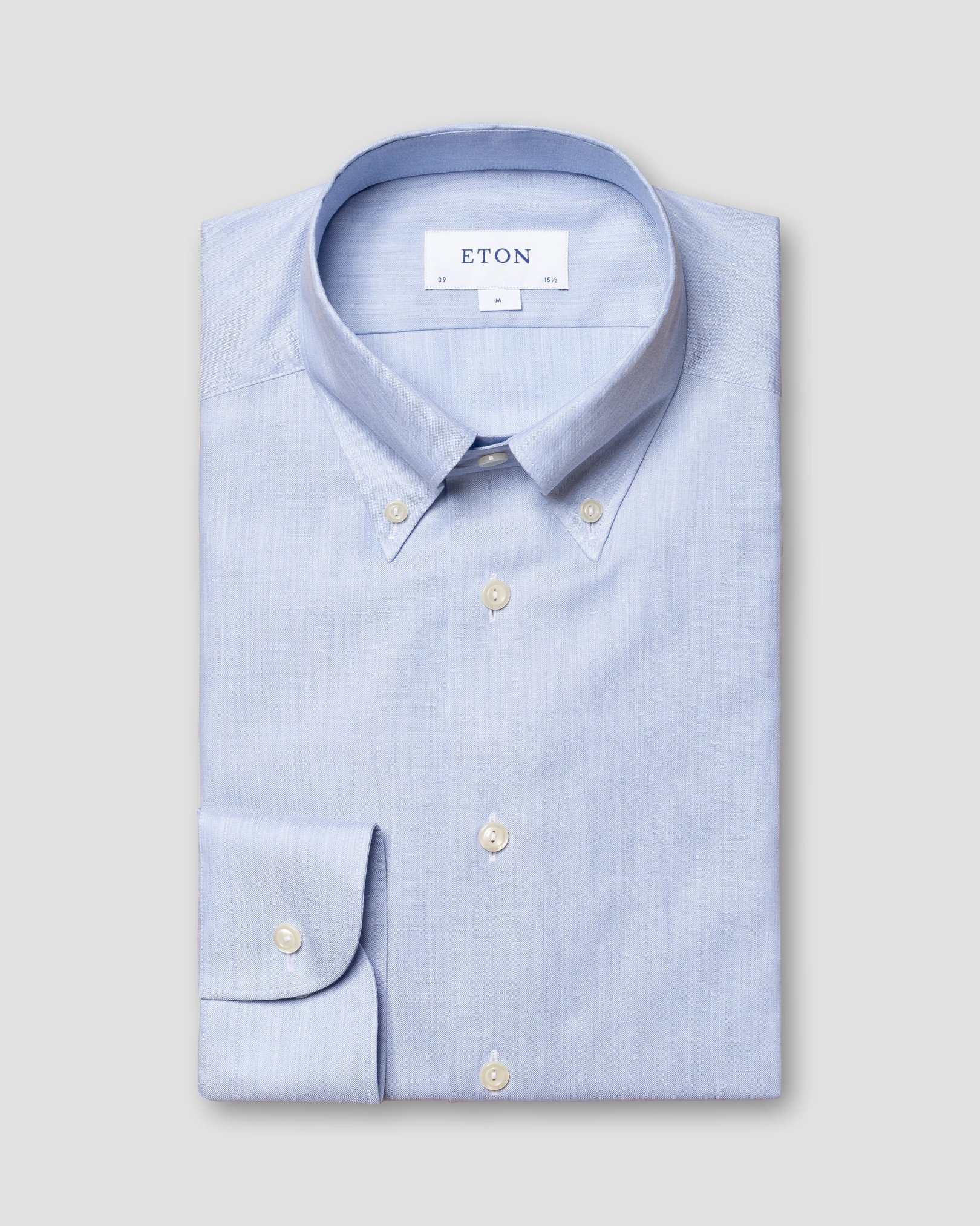 Eton - light blue signature oxford