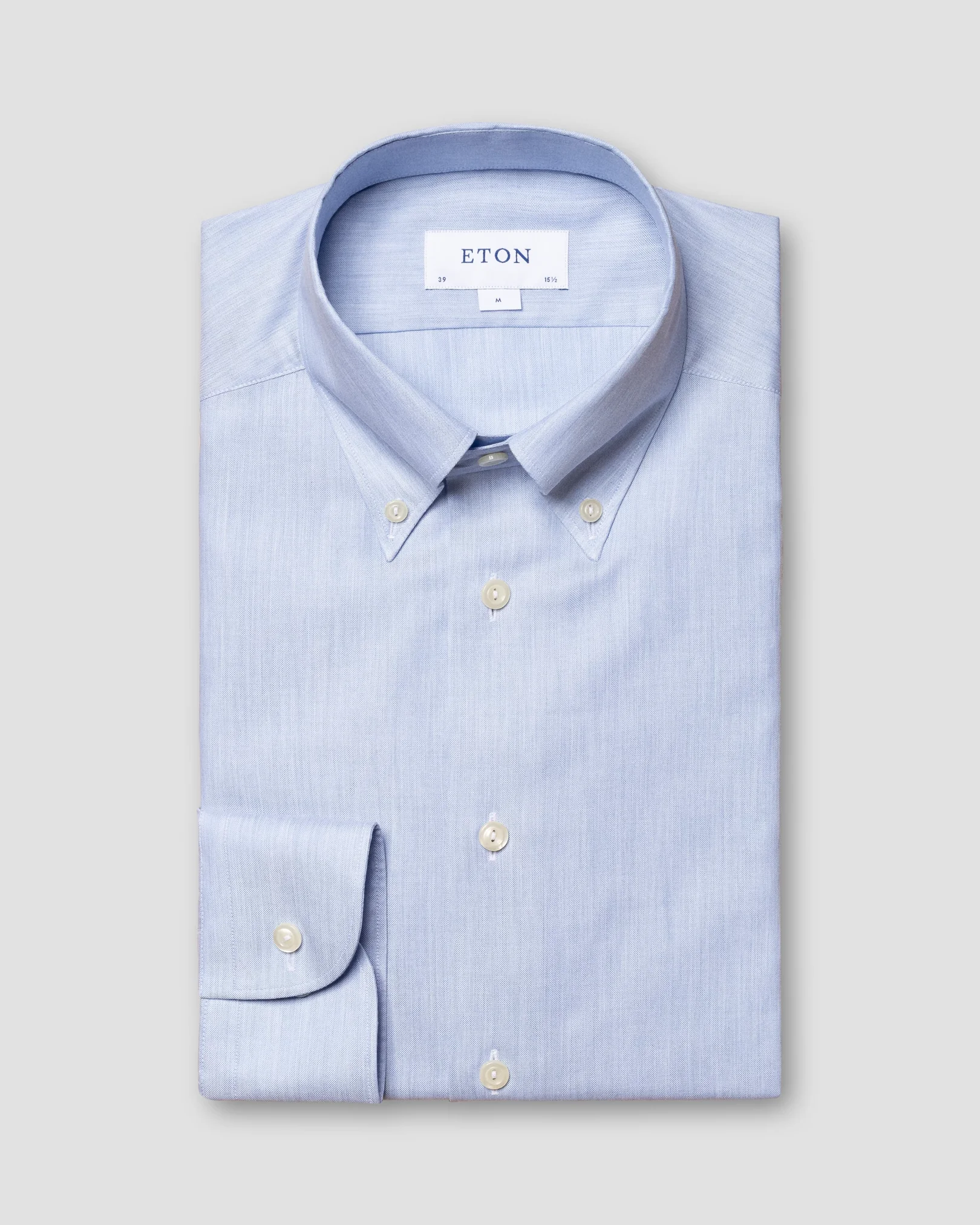 Eton - light blue signature oxford