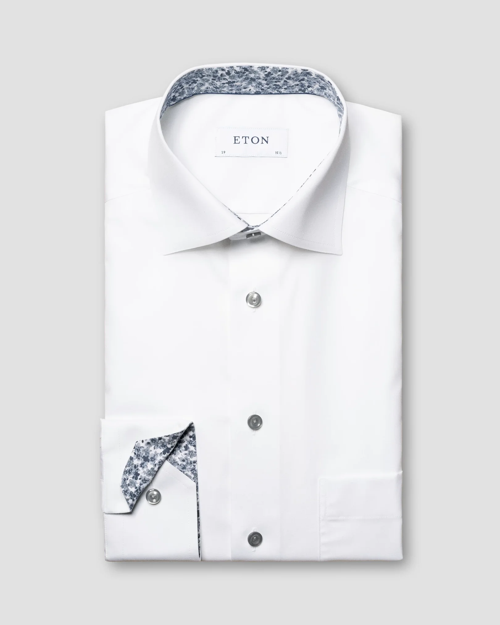 Eton - white poplin cutaway