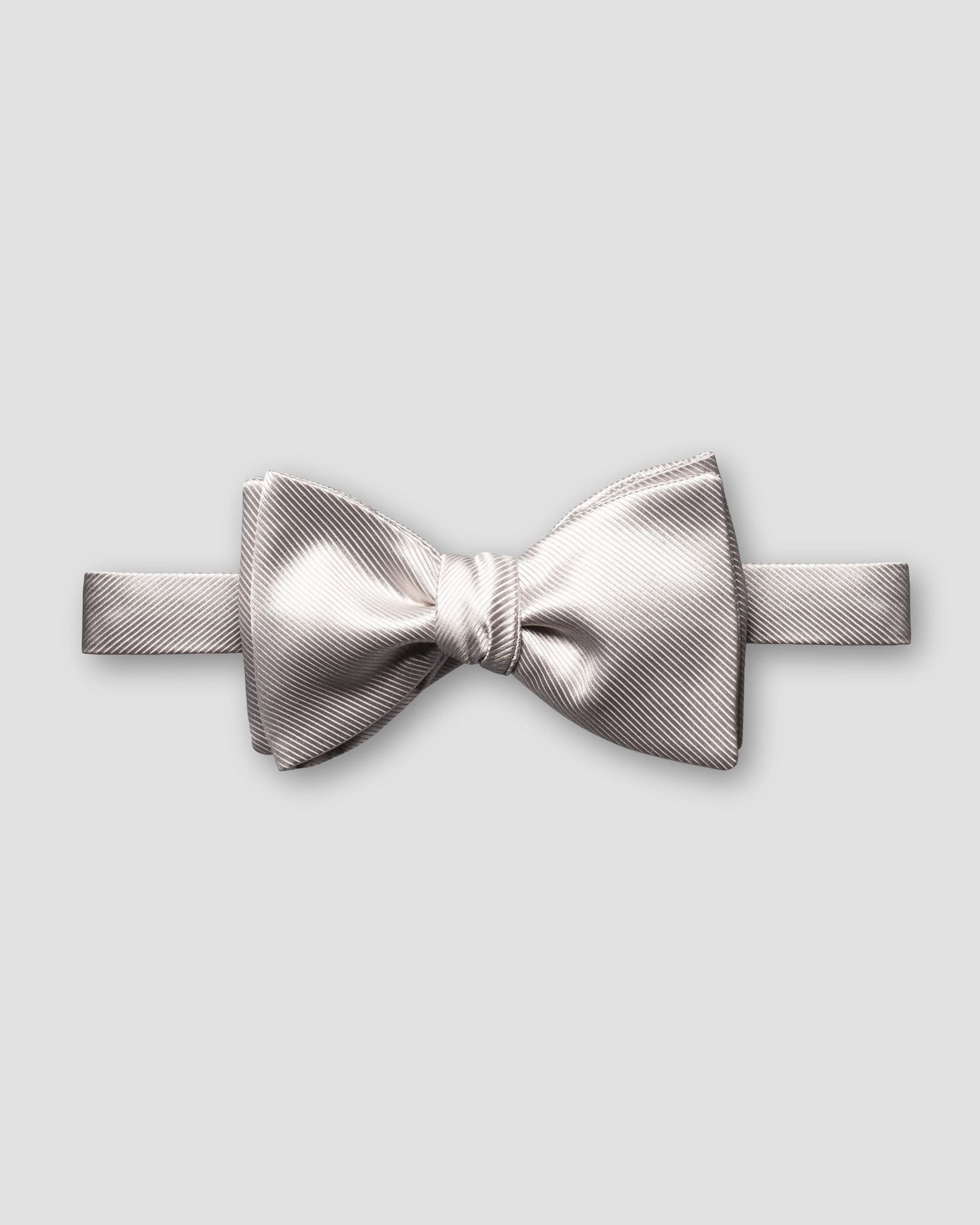 Eton - nougat bow tie self tied