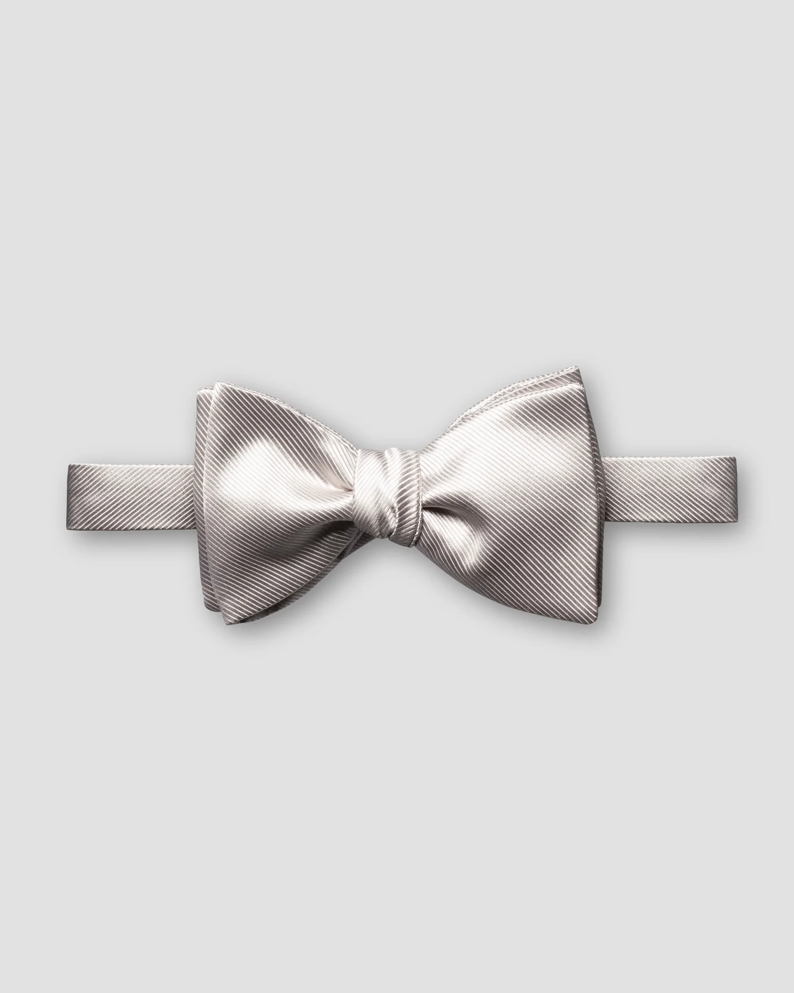 Eton - nougat bow tie self tied