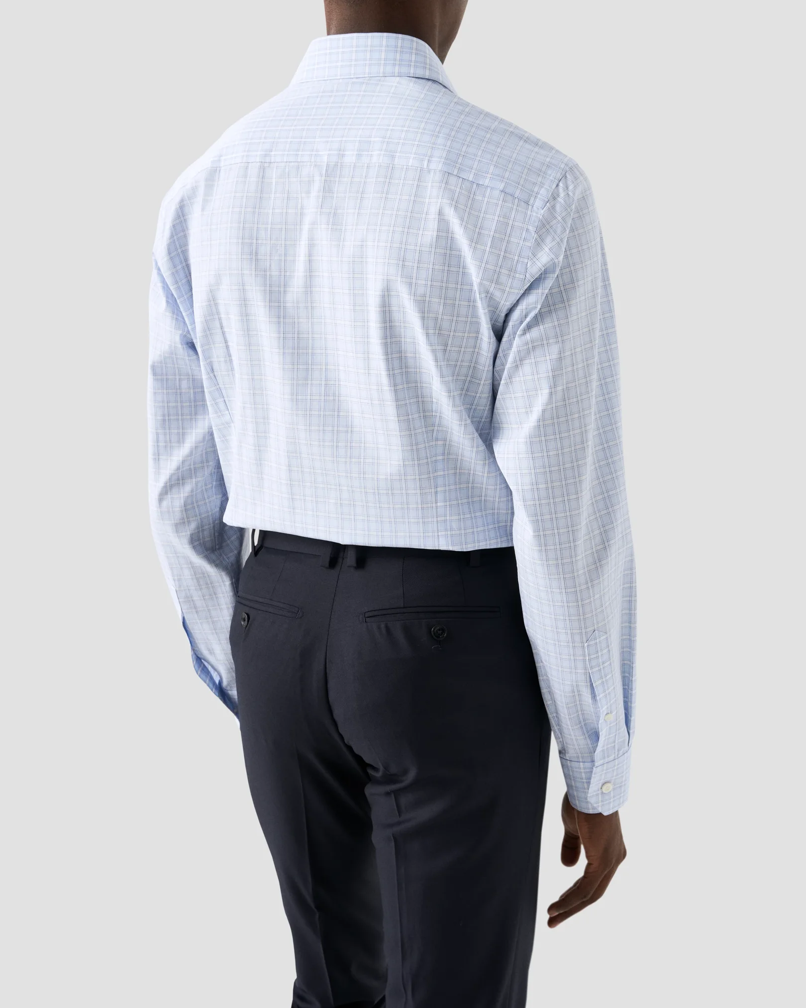 Eton - light blue timeless checked
