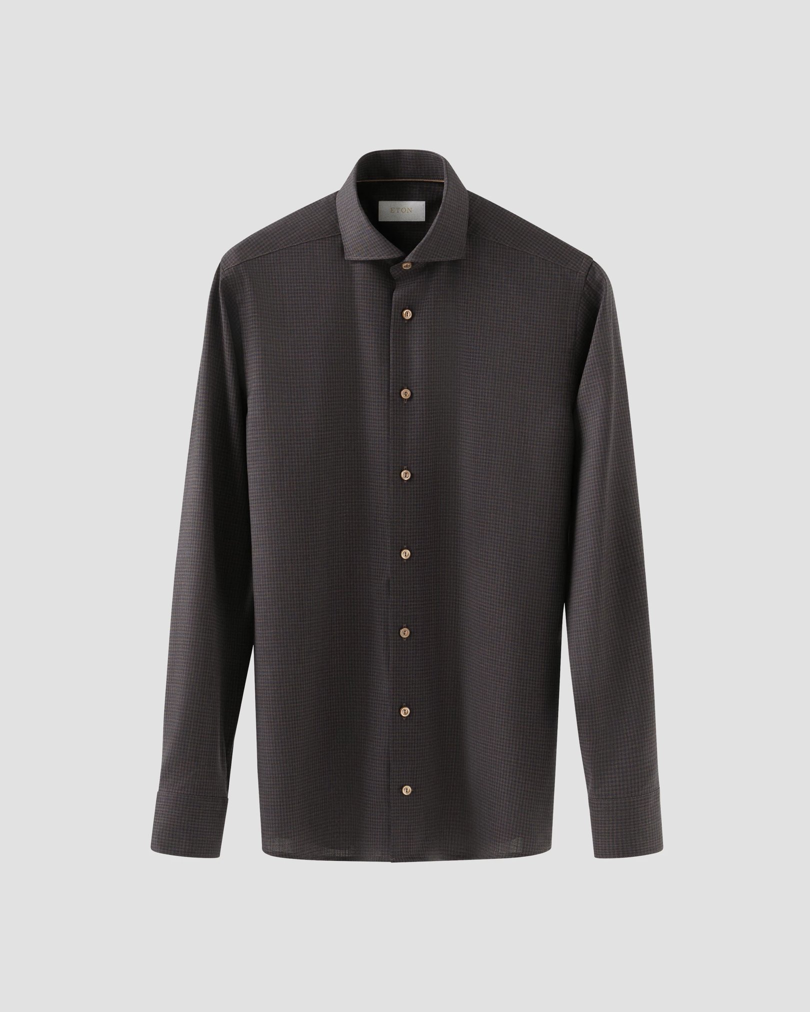 Eton - dark brown merino