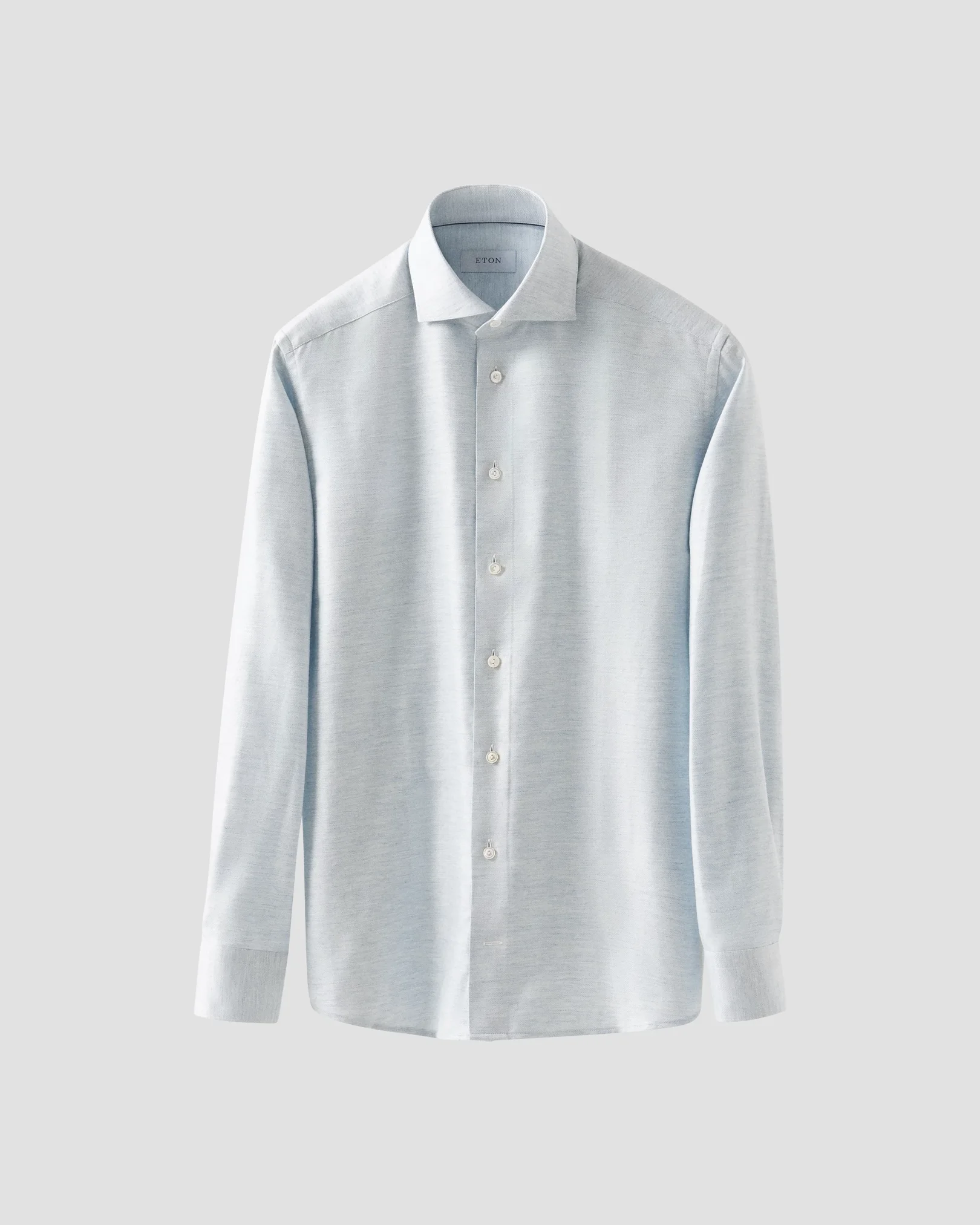 Eton - light blue herringbone
