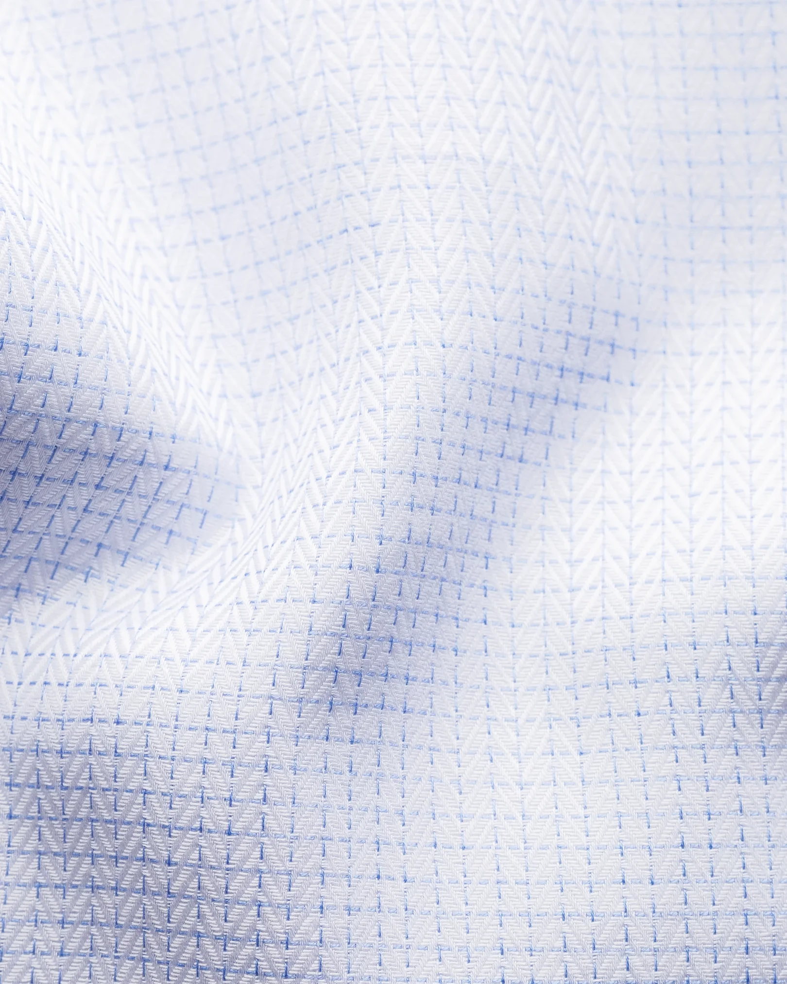 Eton - light blue signature twill semisolid shirt