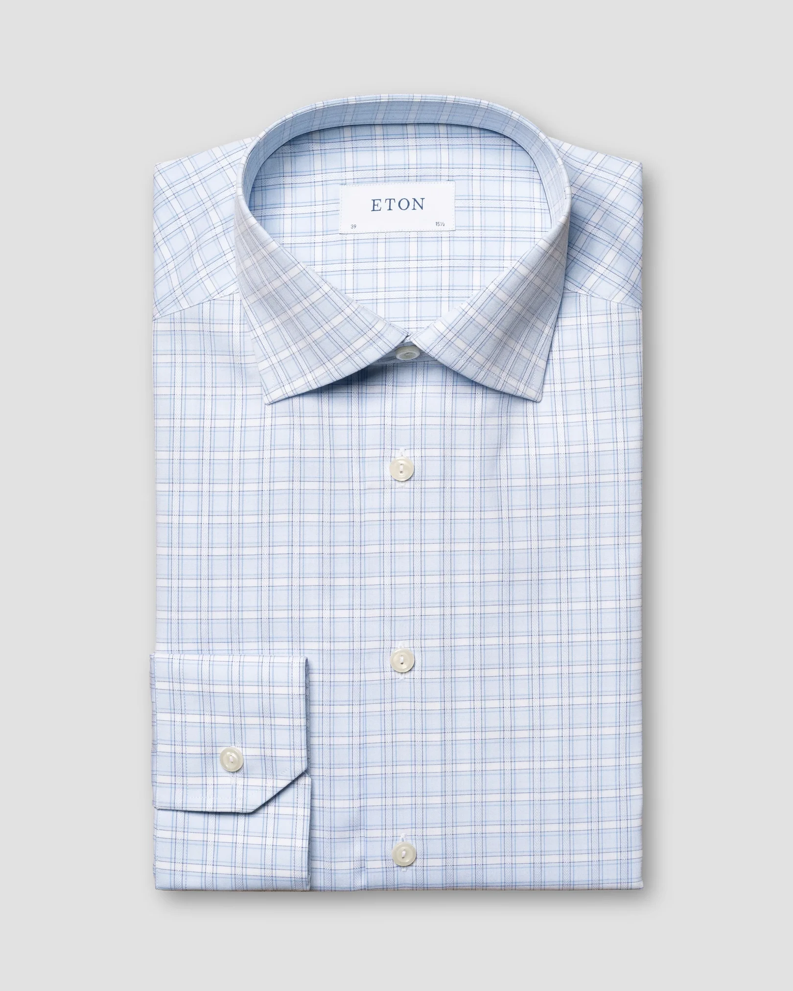 Eton - light blue timeless checked