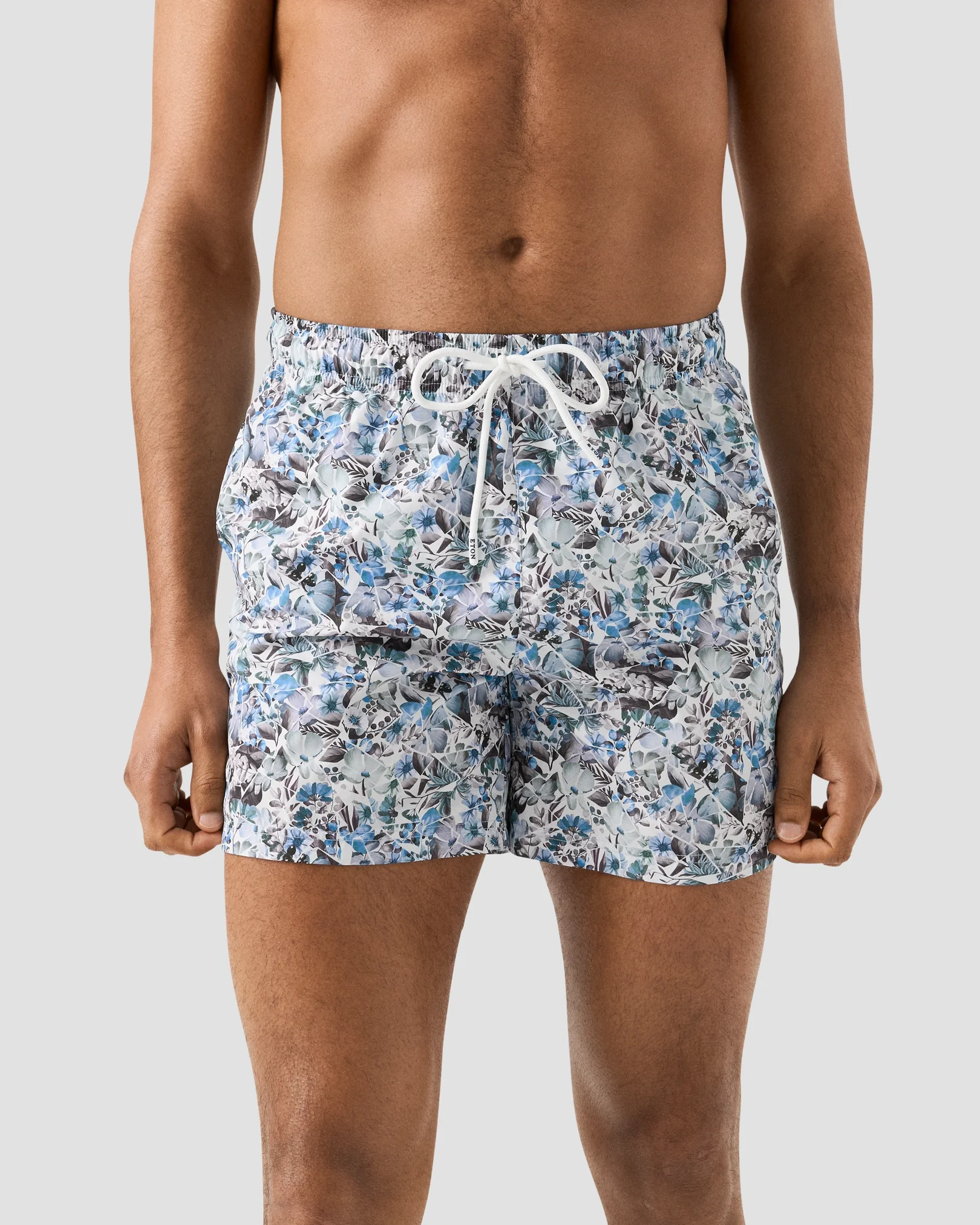 Eton - multi printed swim shorts