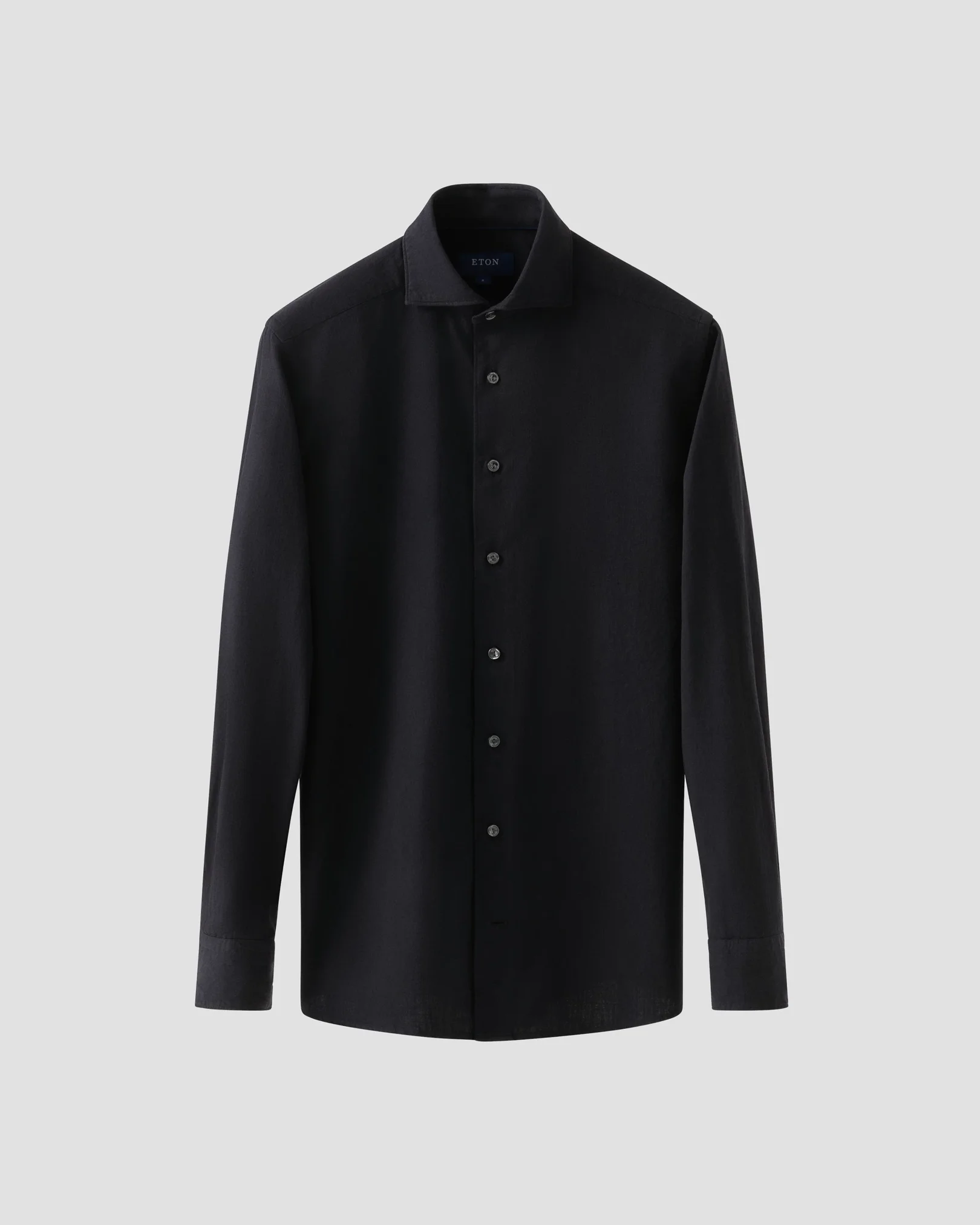 Eton - Schwarzes Denimhemd