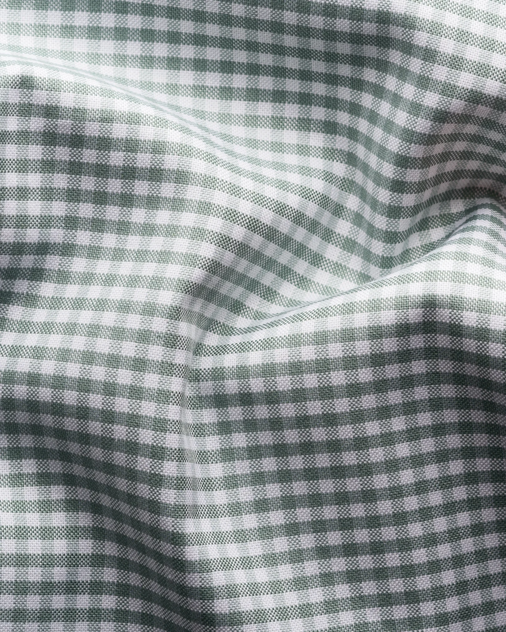 Eton - light green check signature oxford shirt