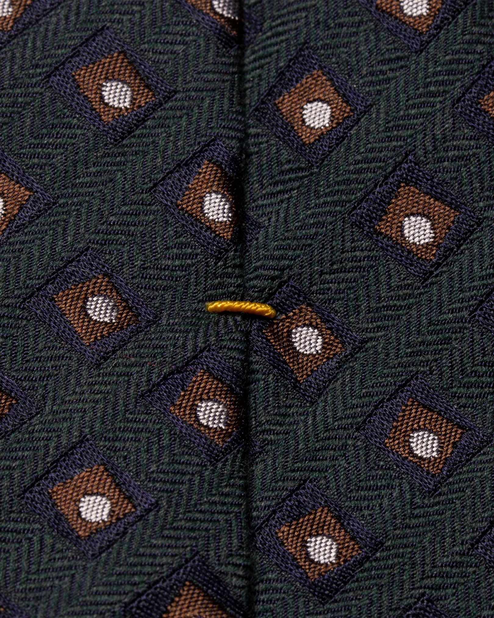 Eton - green vintage tie