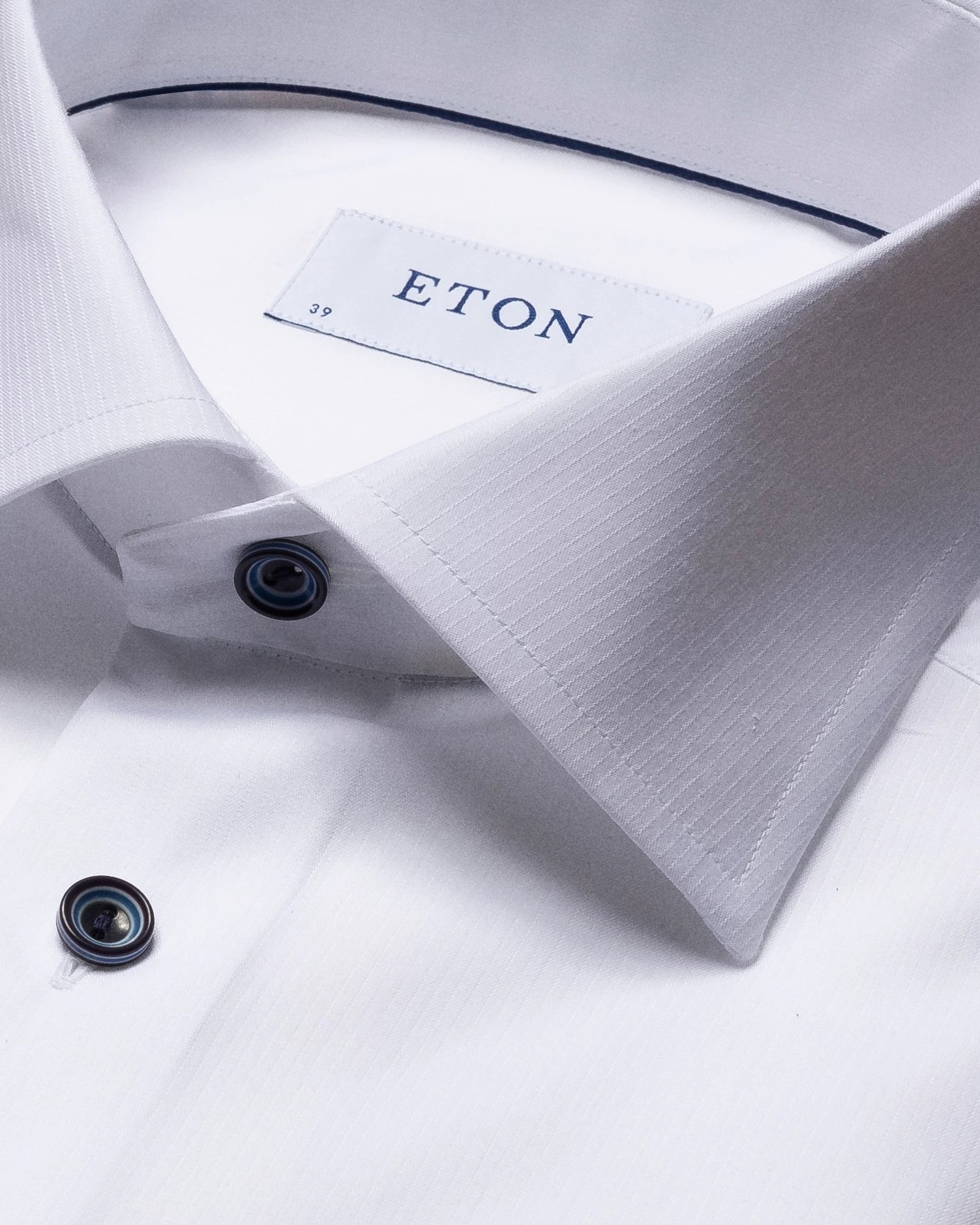 Eton - white twill shirt