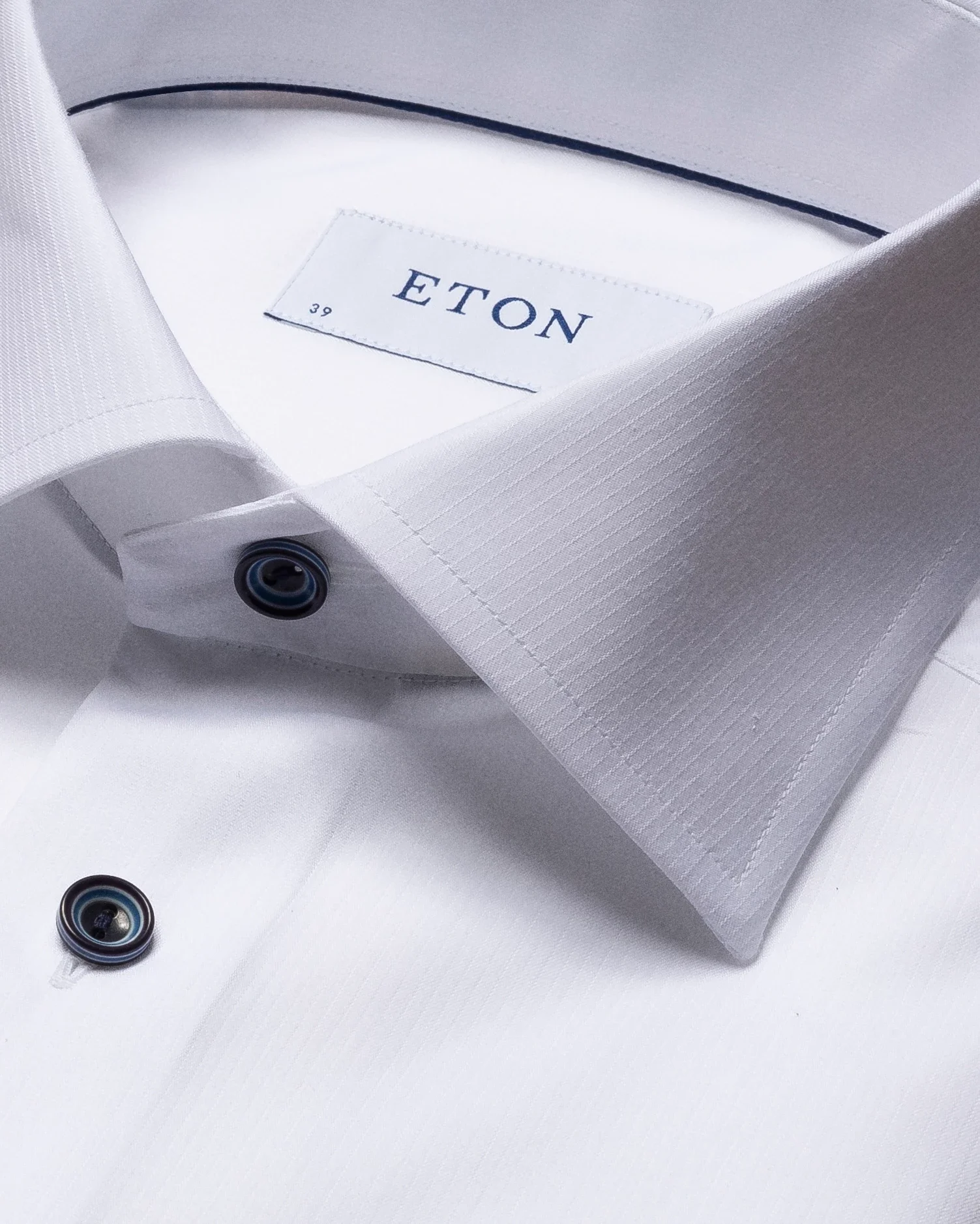 Eton - white twill shirt