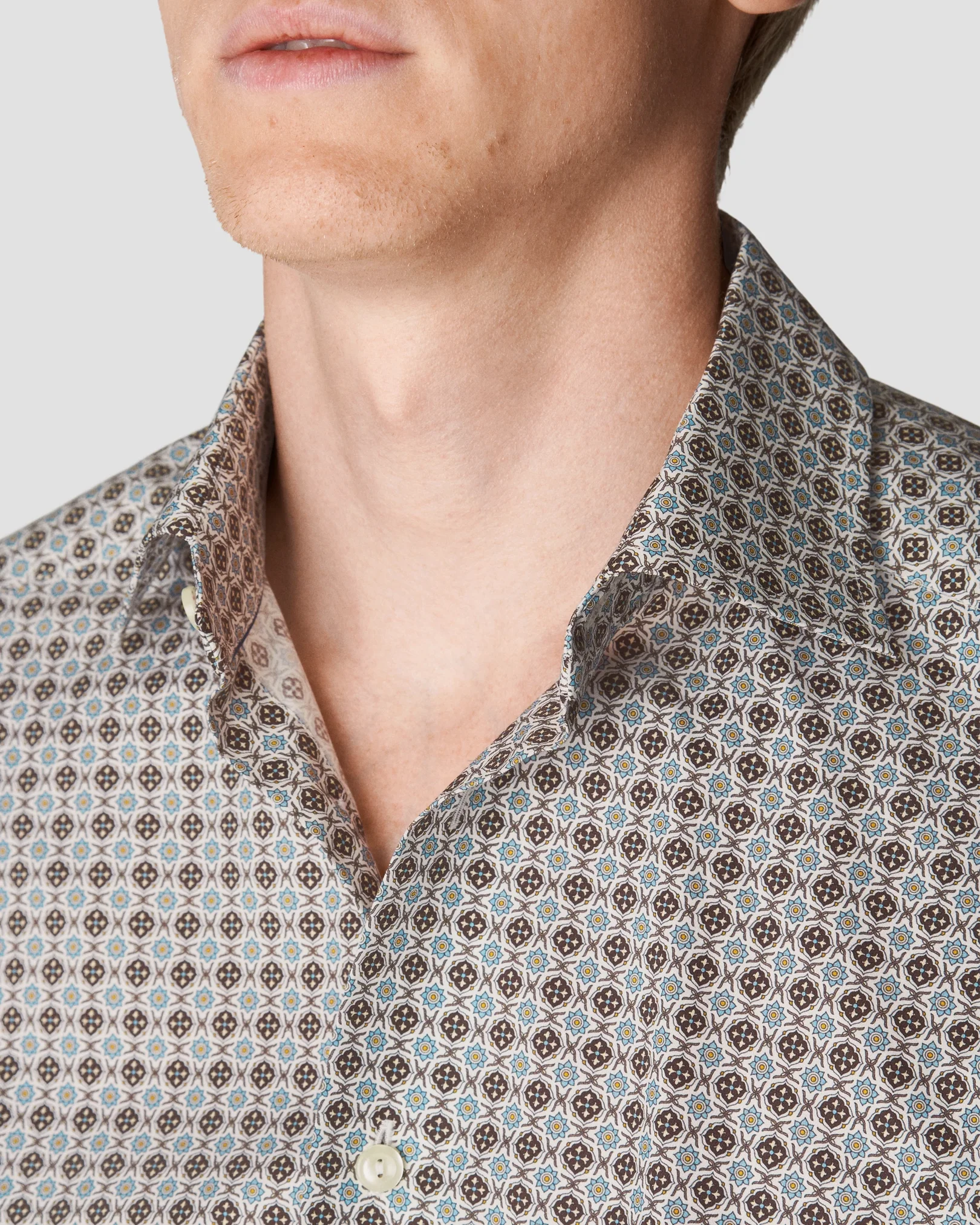 Eton - white fine twill cutaway