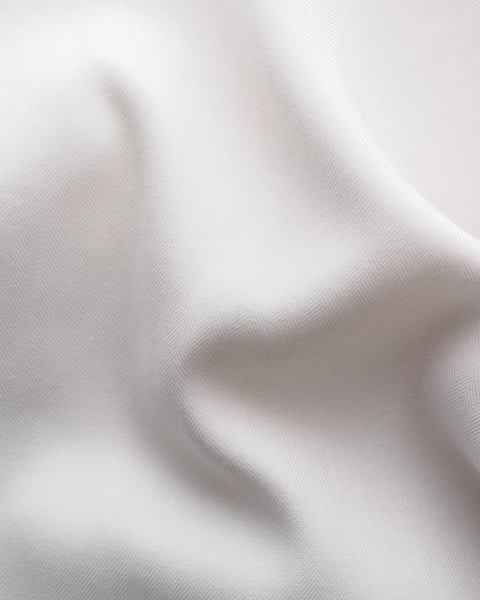 Eton - white flannel button under
