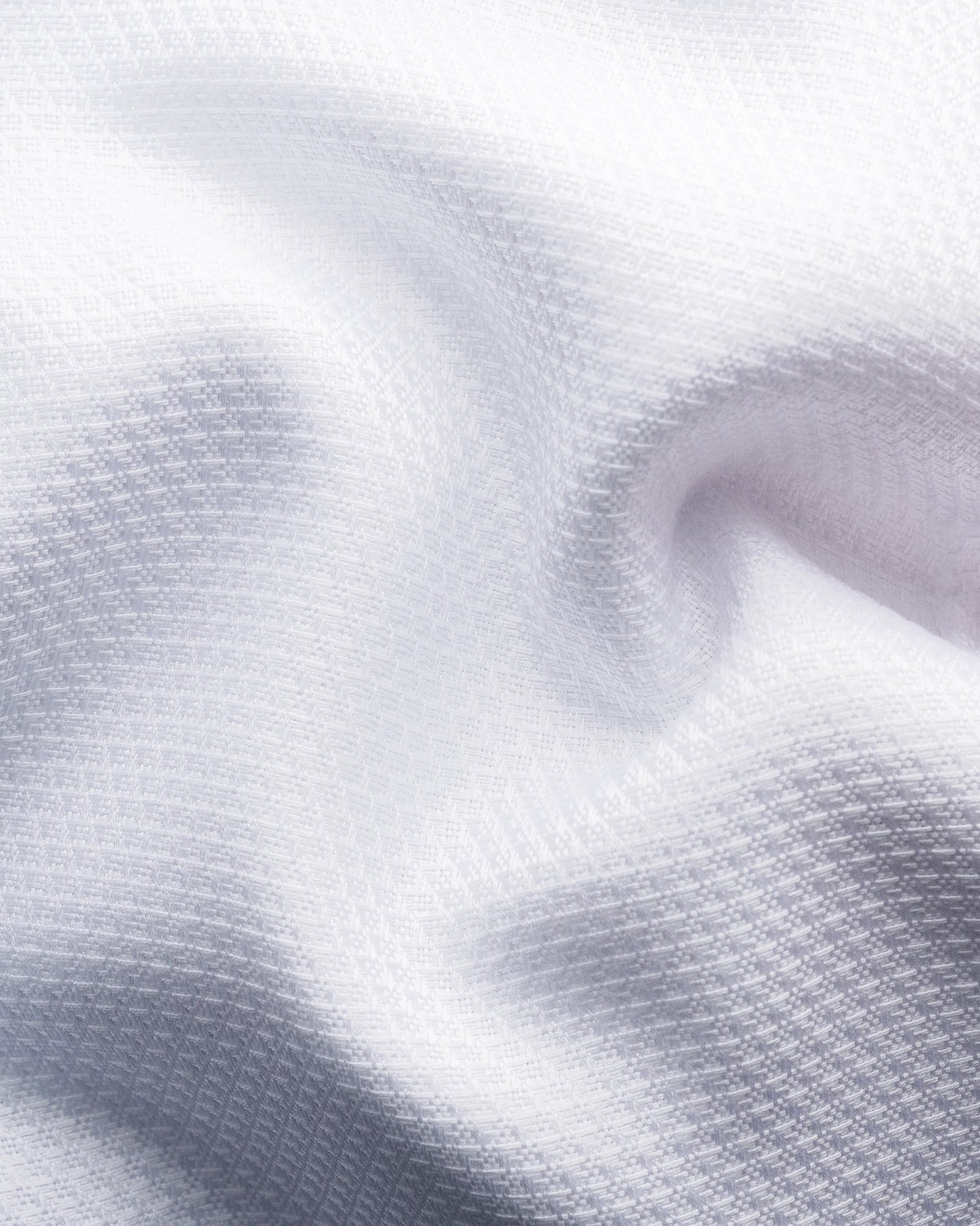 Eton - white dobby with contrast details