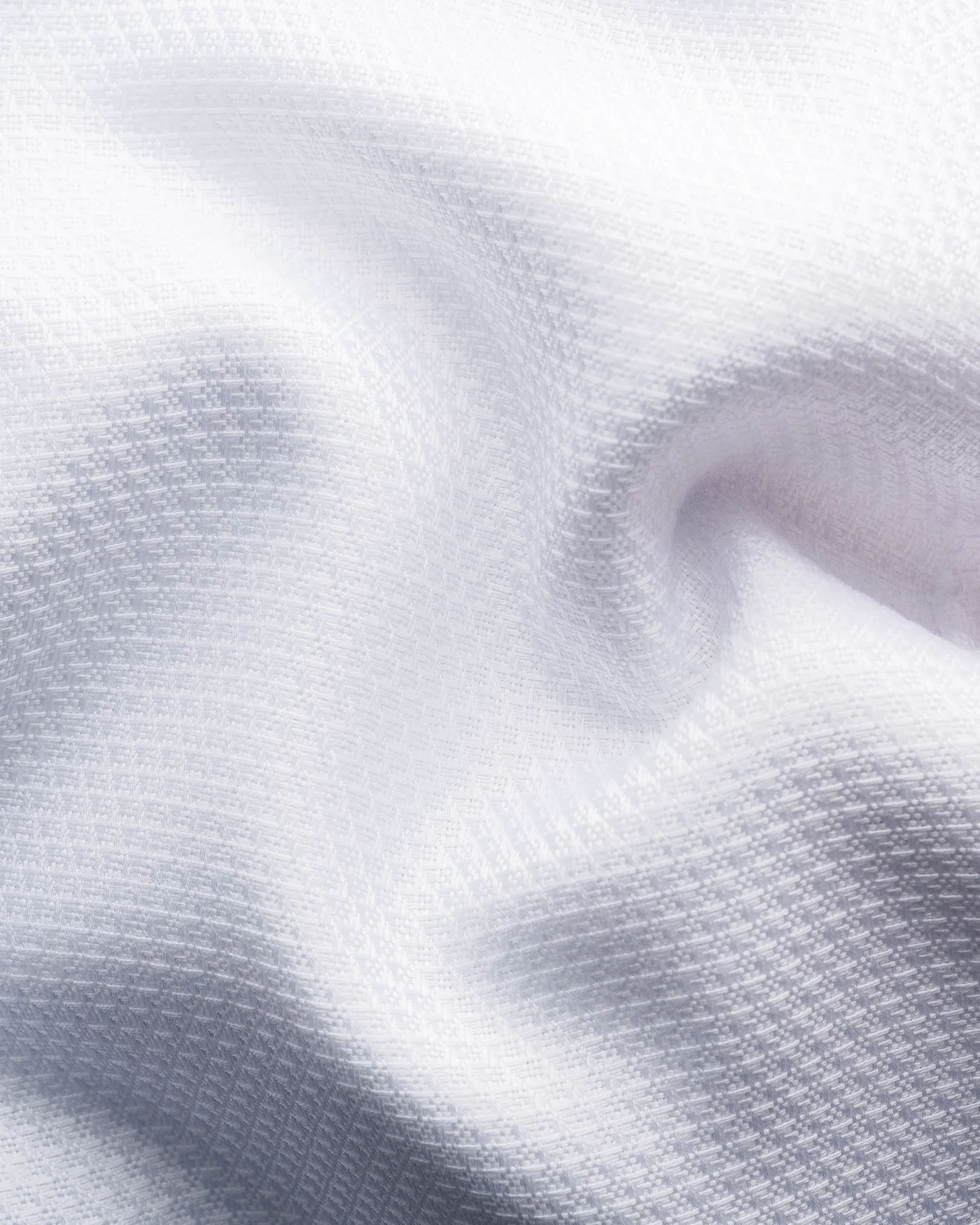 Eton - white dobby with contrast details