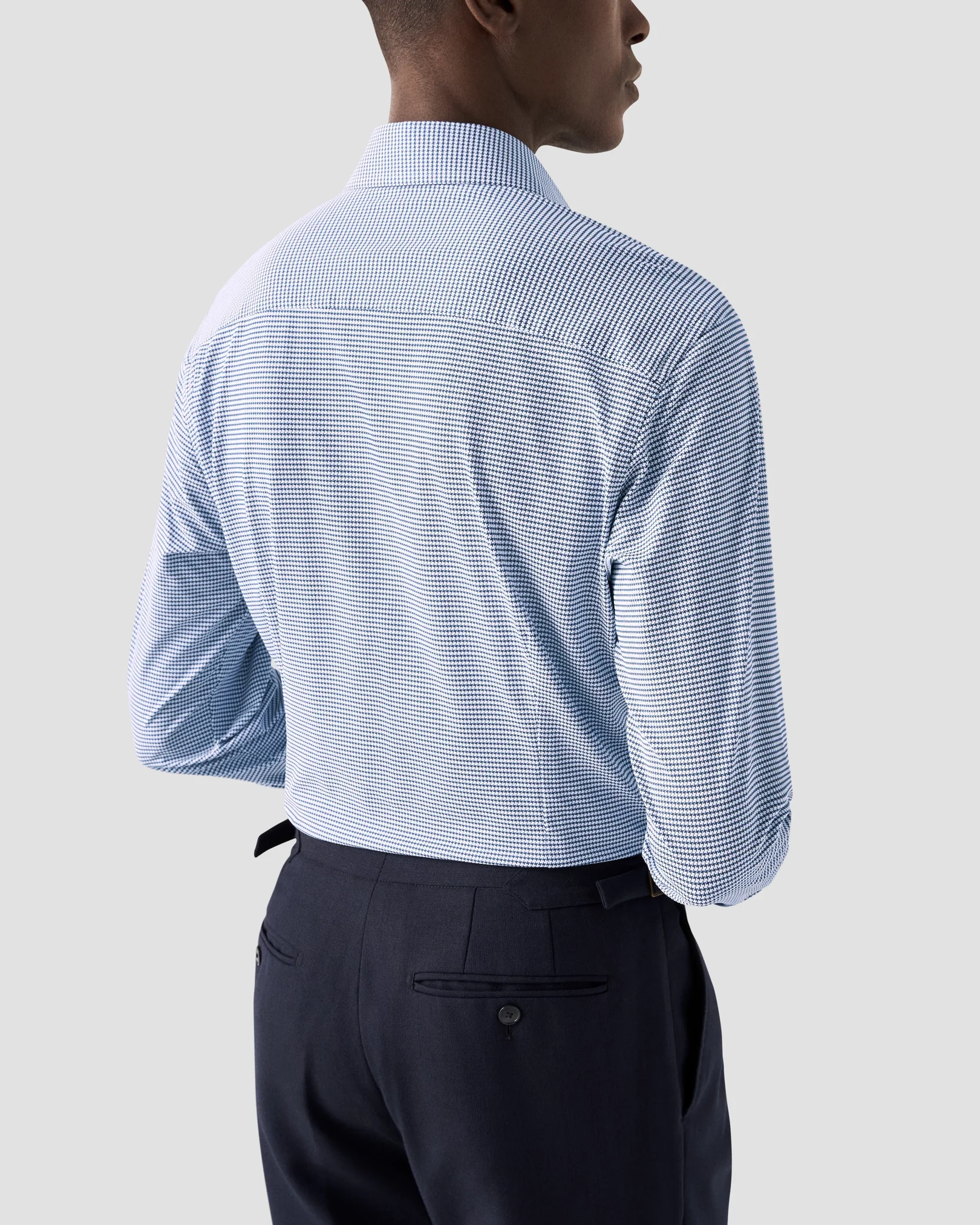Eton - mid blue fourway stretch