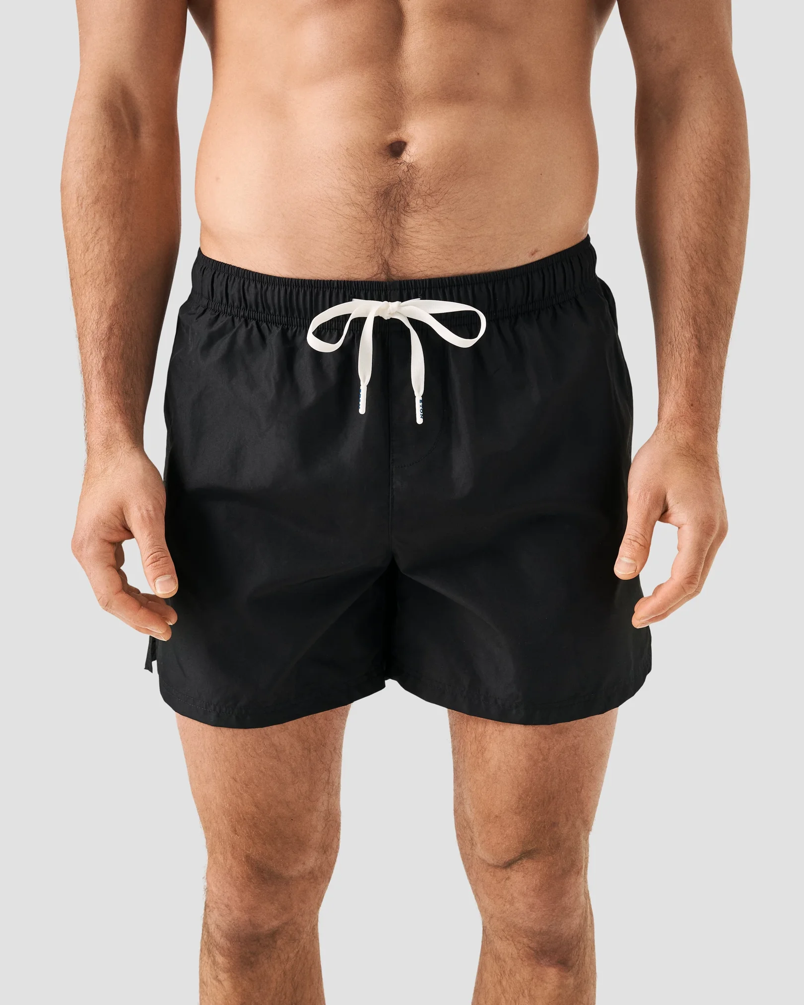 Eton - black drawsting swimshorts