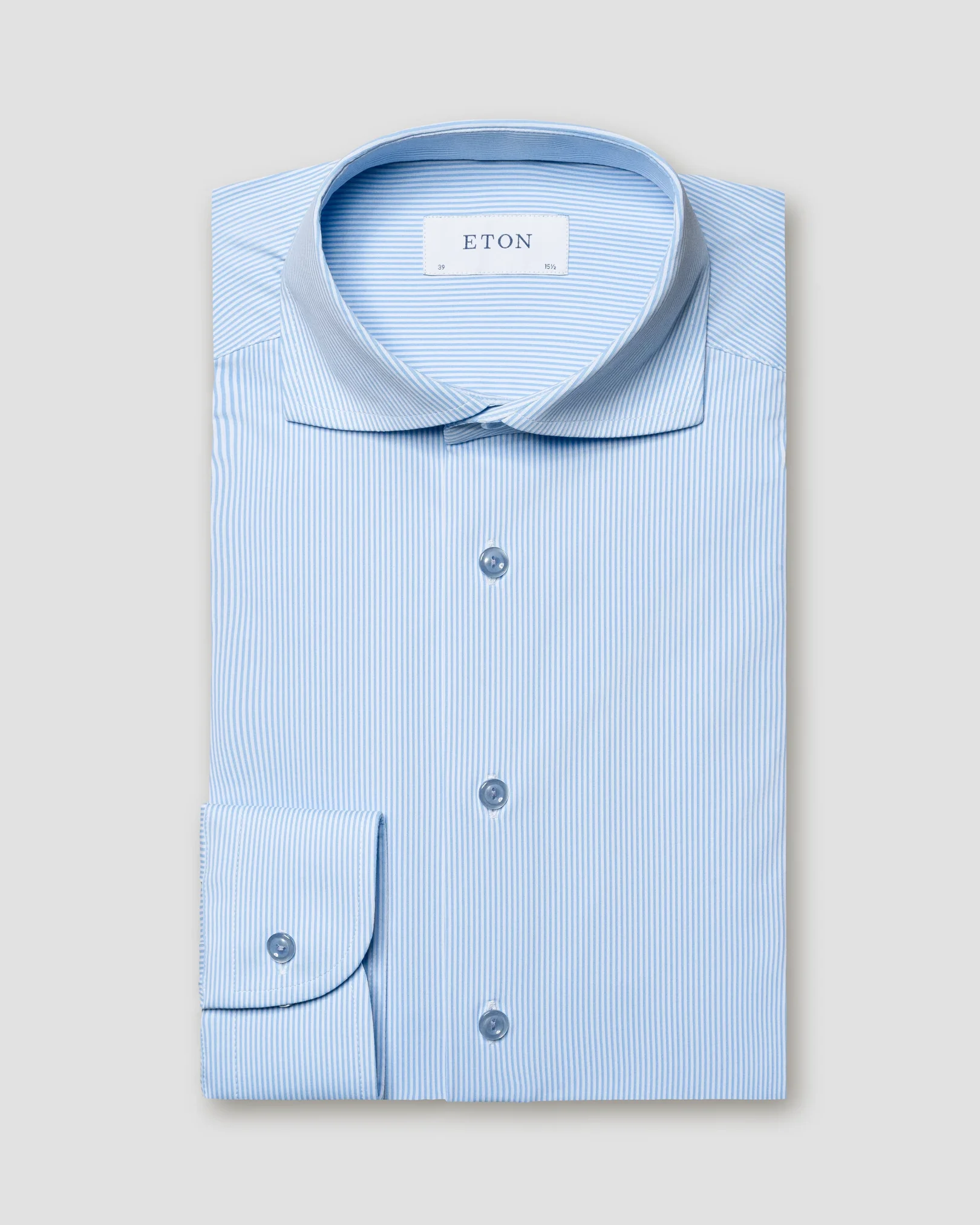 Eton - light blue fourway stretch