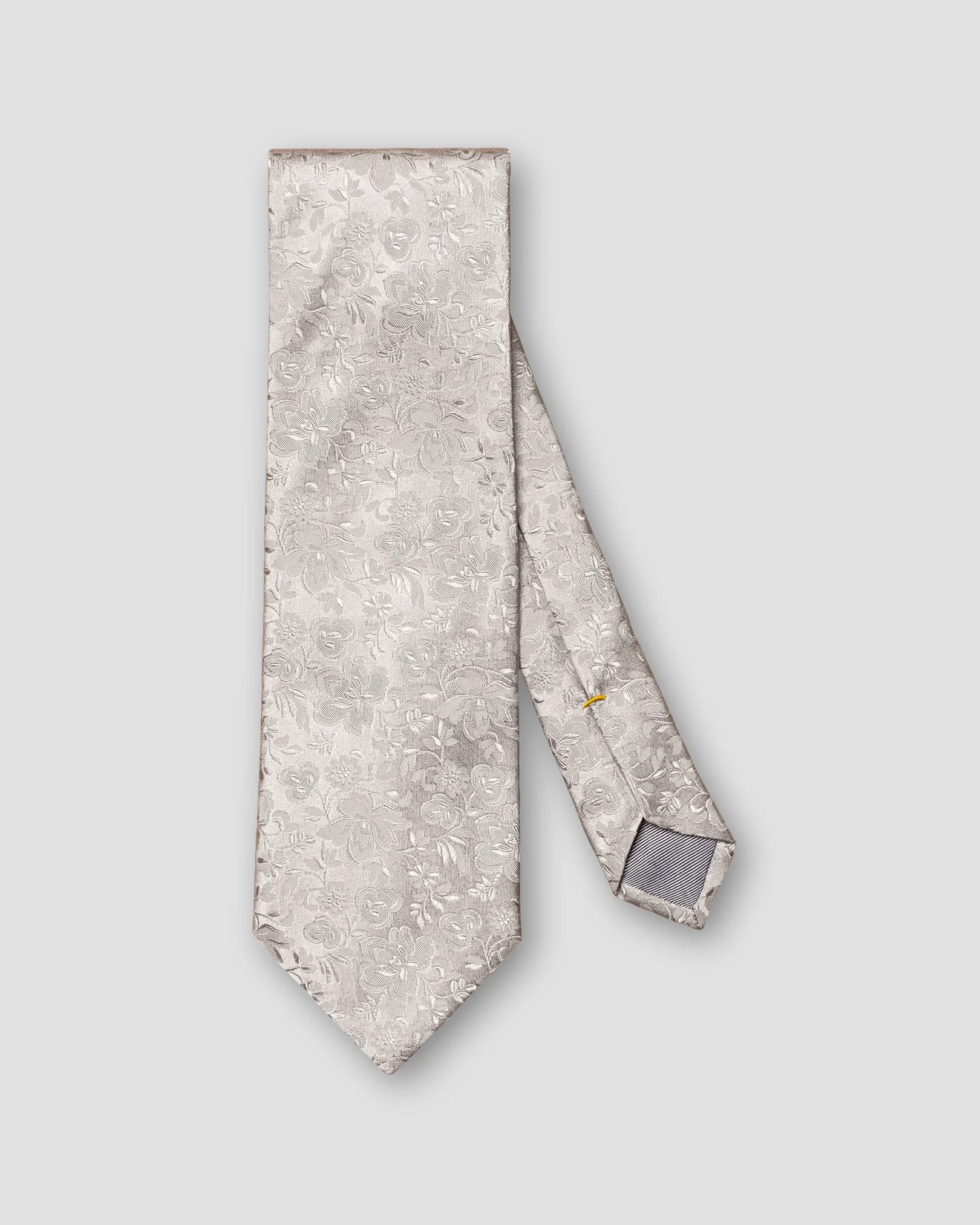 Eton - light grey silk tie